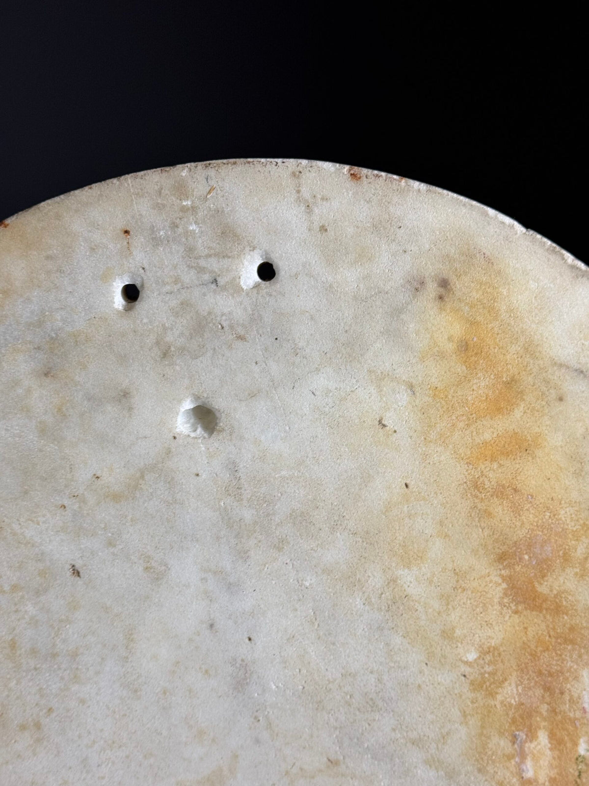 19th Century White Carrara Marble Portrait Medallion on Stand, photo 16
