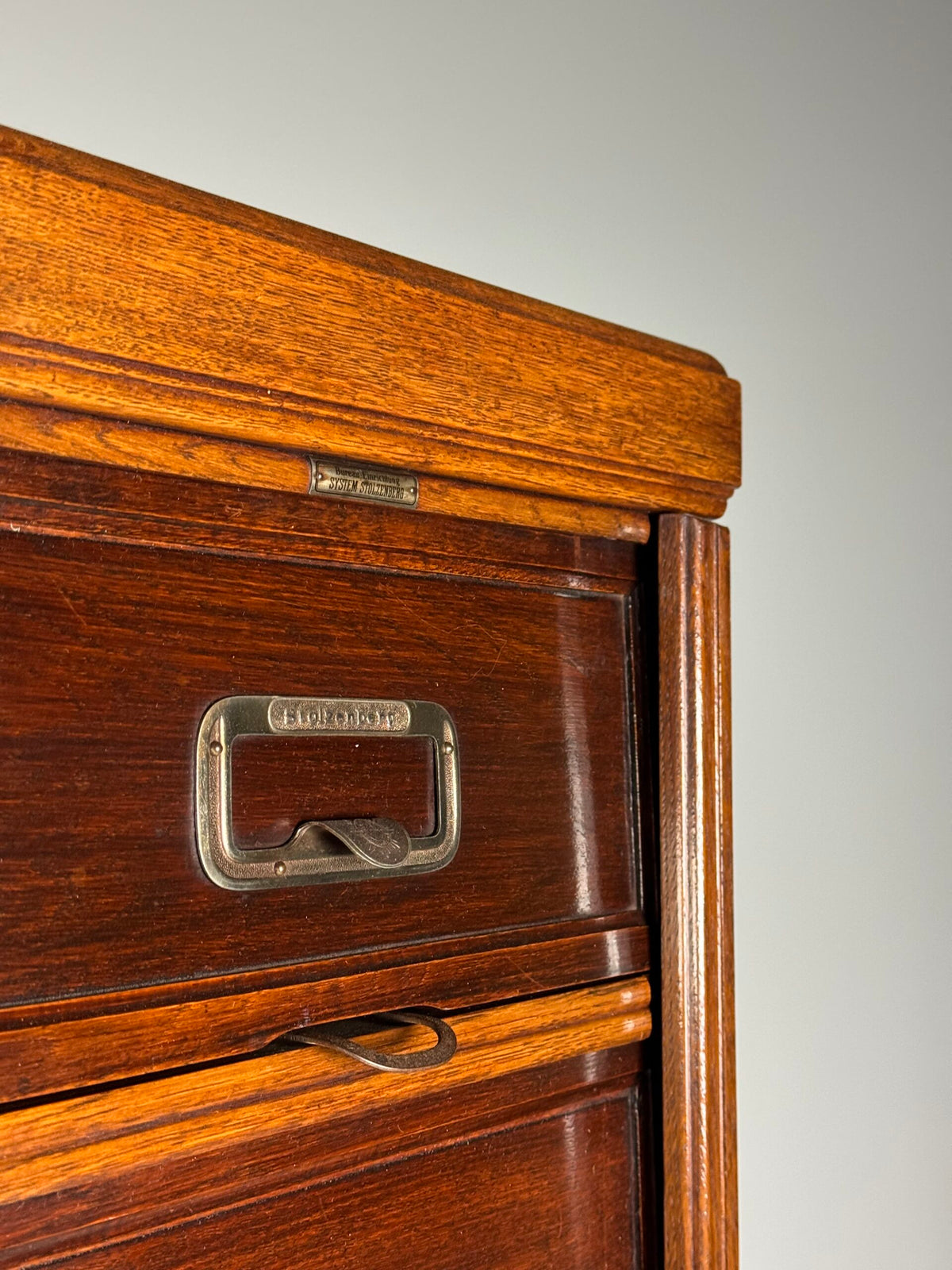 German Stolzenberg Filing Chest of Drawers, Mid 20th Century, photo 15