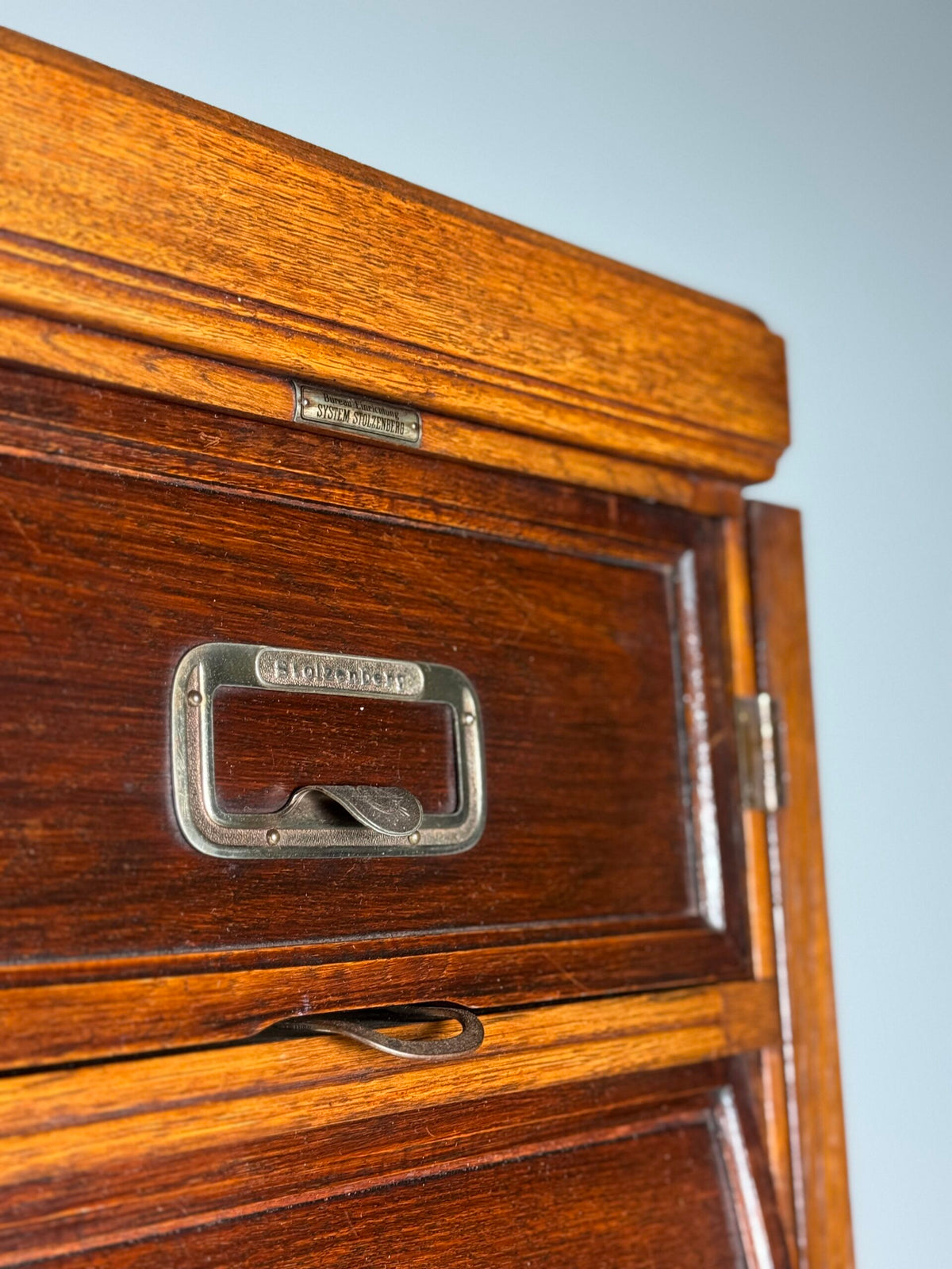 German Stolzenberg Filing Chest of Drawers, Mid 20th Century, photo 10