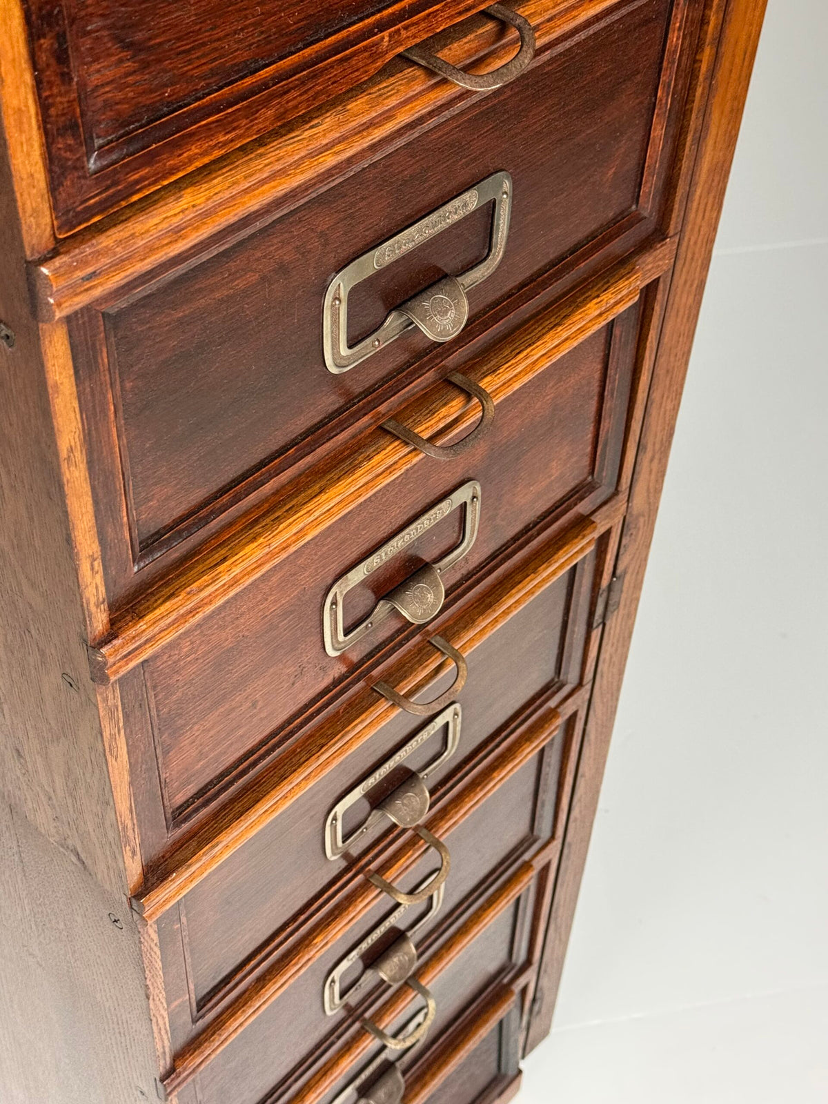 German Stolzenberg Filing Chest of Drawers, Mid 20th Century, photo 7