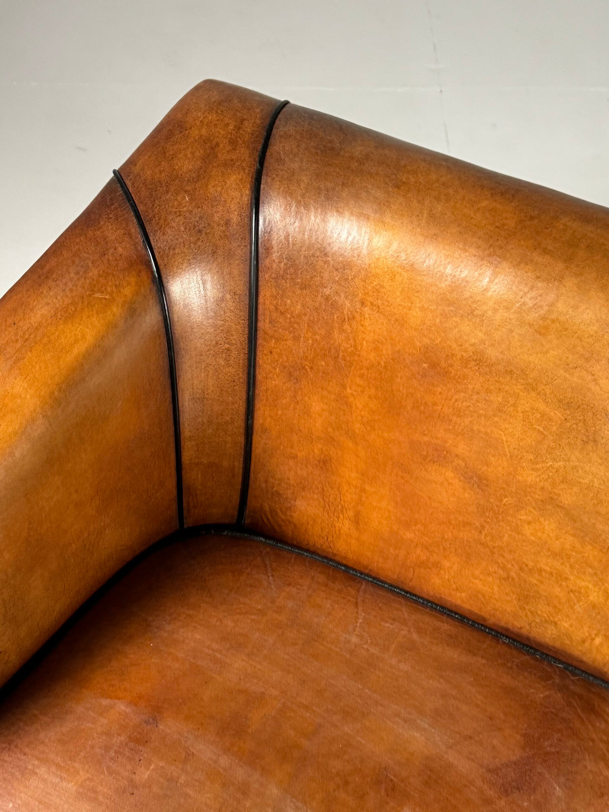 Art Deco Style Sheepskin Three Seater Sofa by Lounge Atelier, photo 13