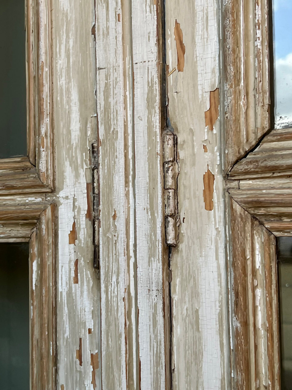 Giant Weathered Library Bookcase from Near Brussels, photo 6