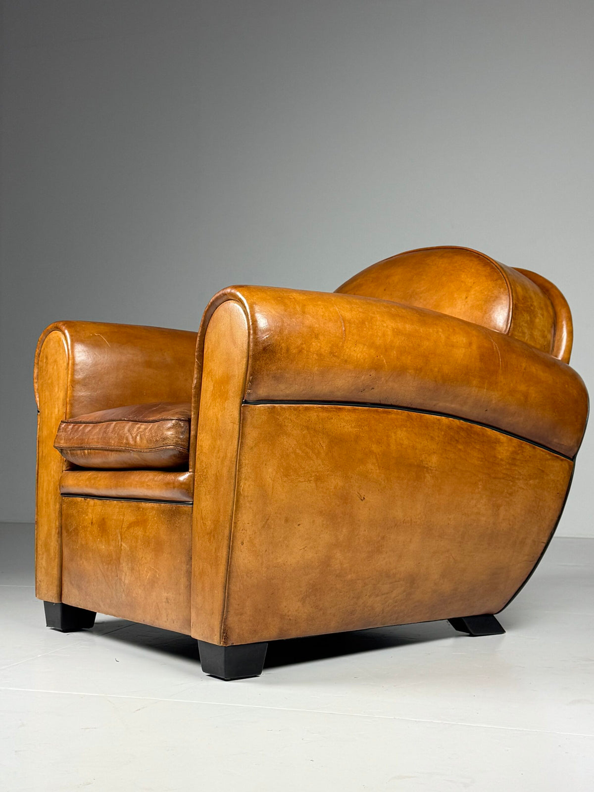 Pair of Bart van Bekhoven Sheepskin Club Chairs, photo 25
