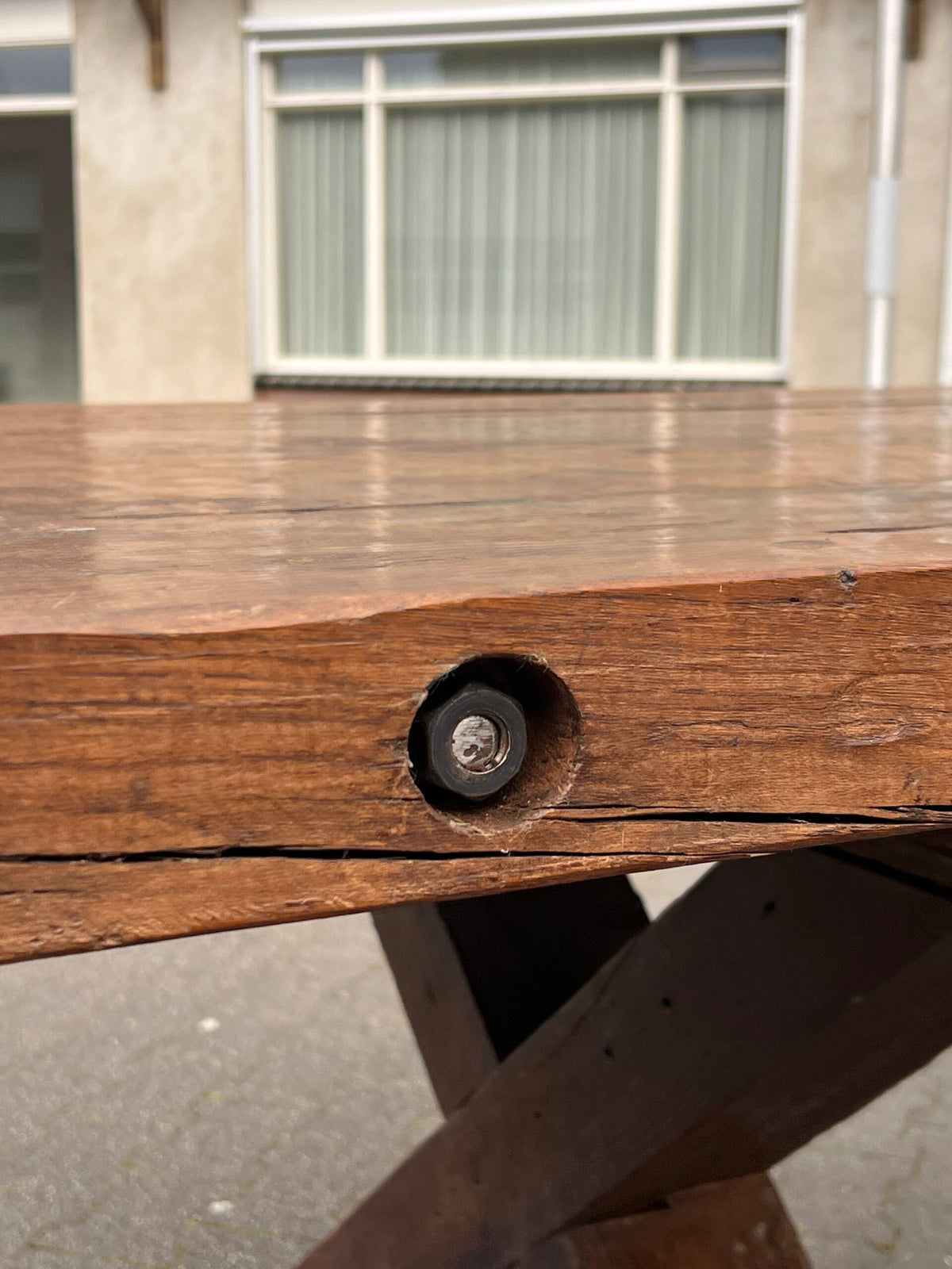 Monumental Oak Refectory Table, 603 cm, Belgium c. 1915, photo 9