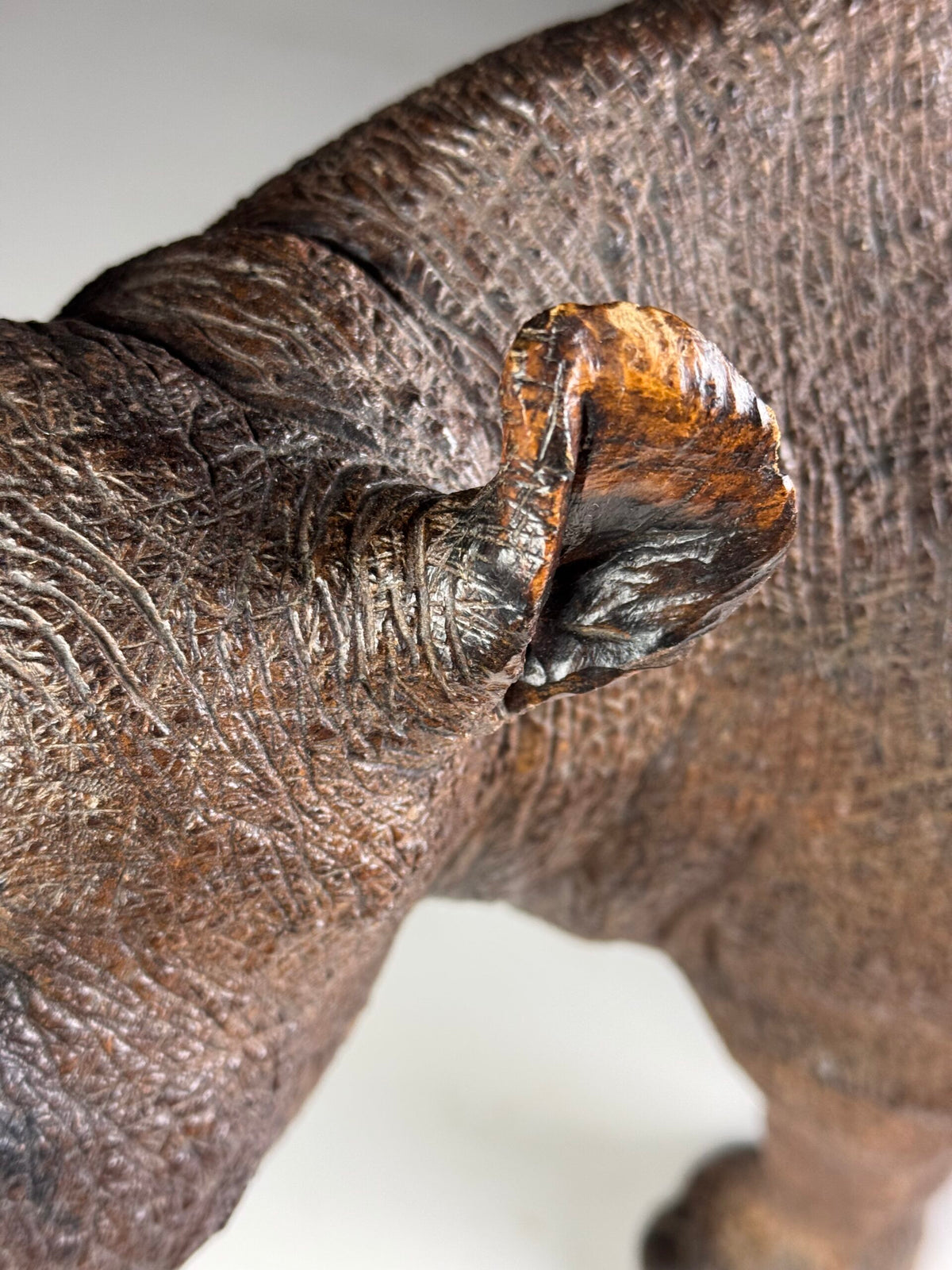 Carved Wooden Rhinoceros, South East Asia, 1960s to 1970s, photo 3