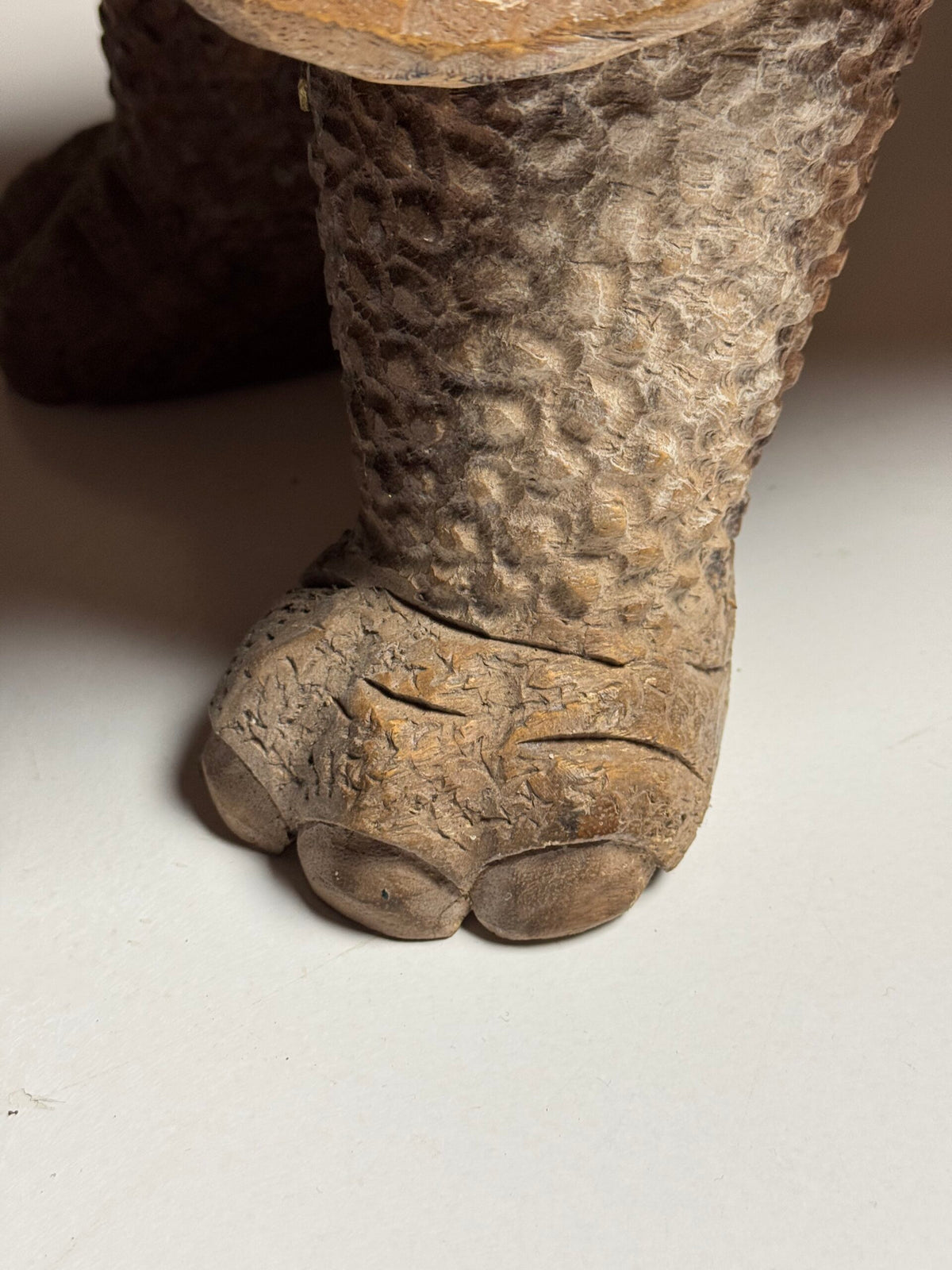 Hand Carved Asian Rhinoceros and Calf, South East Asia, c. 1960, photo 8