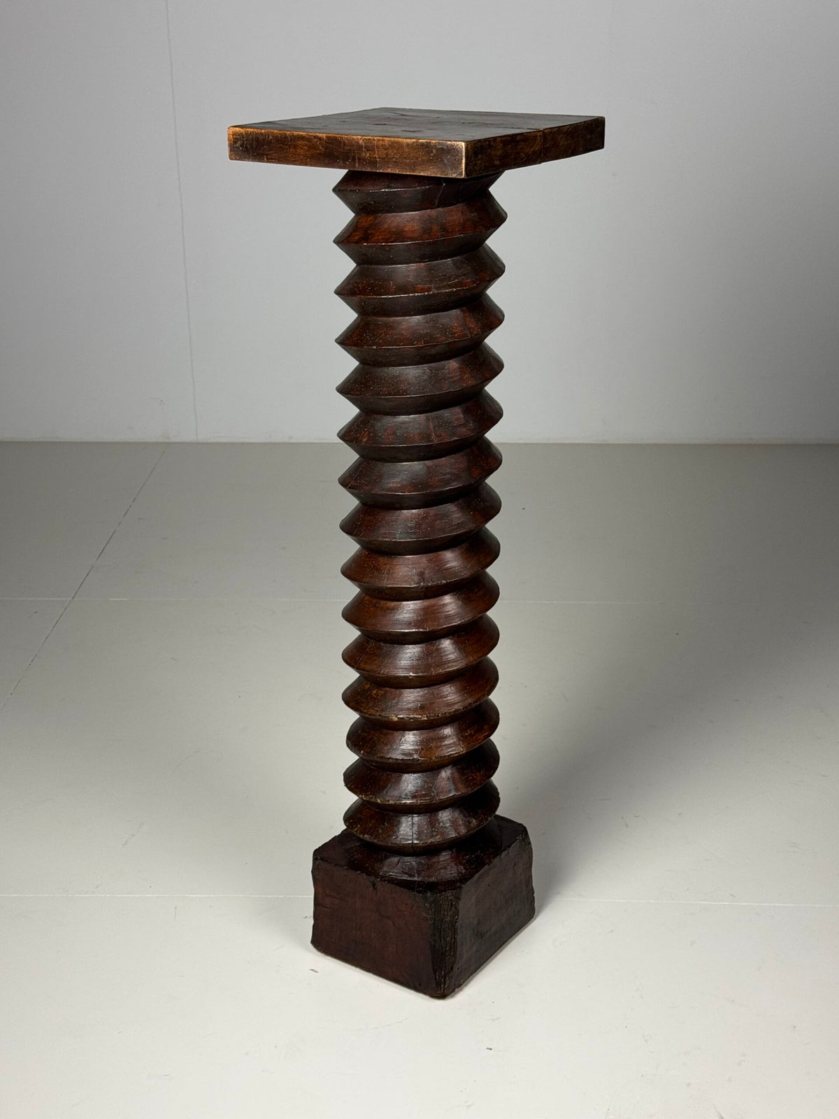 French Press Column Pedestal, c. 1900, photo 4