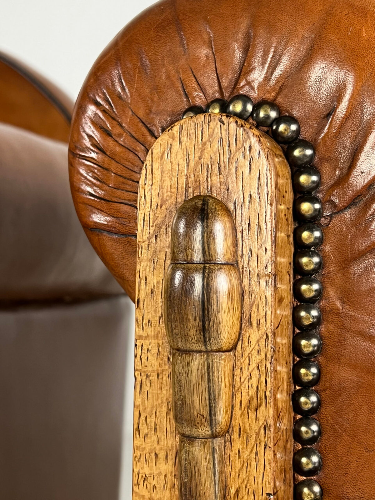 Pair of 1920s Art Deco Sheepskin Club Chairs, photo 3
