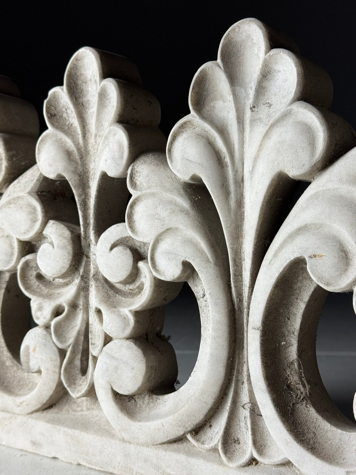Marble Ornament Fragment, Early 20th Century, photo 7