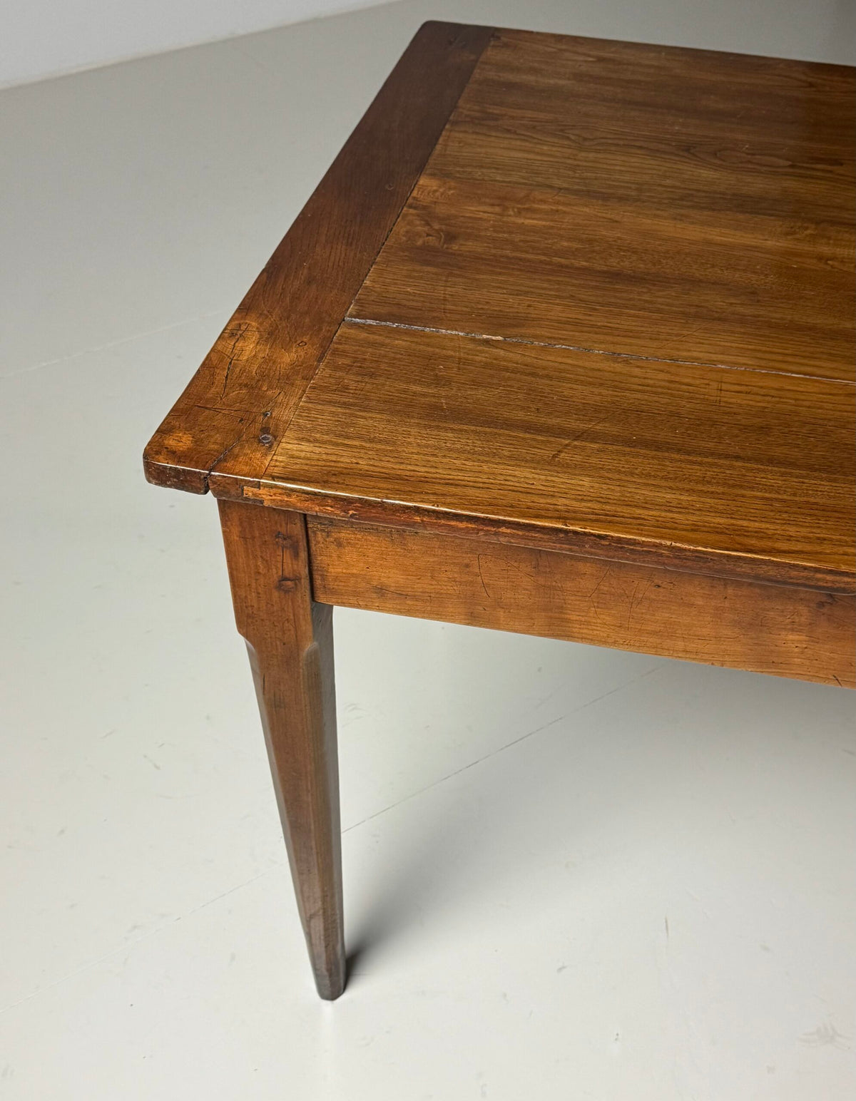 French Farmhouse Dining Table with Extension, 19th Century, photo 15