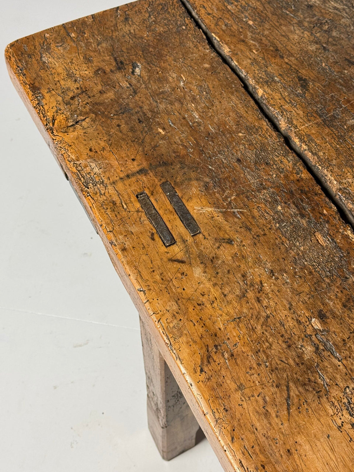 Very Robust French Refectory Table, 238 cm, Early 20th Century, photo 2