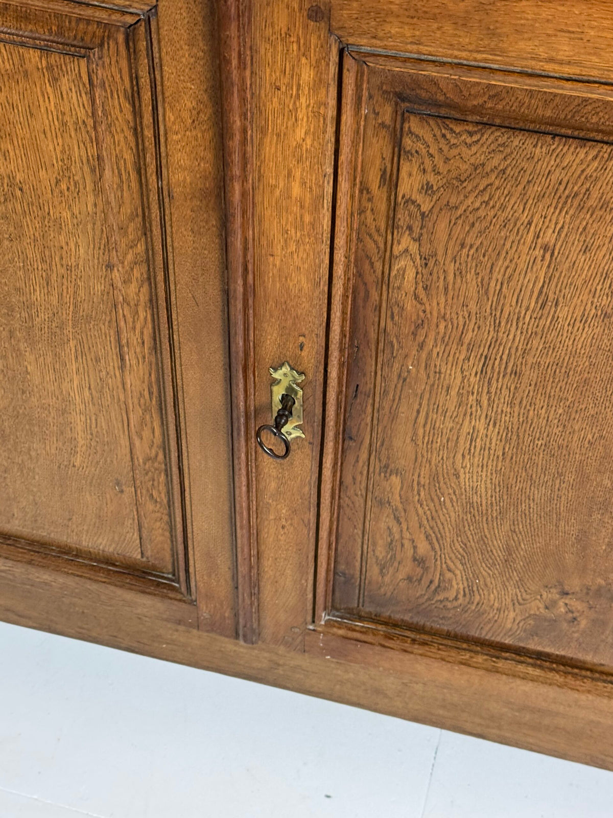 Very Large Belgian Oak Bookcase or Buffet Cabinet, c. 1800, photo 35