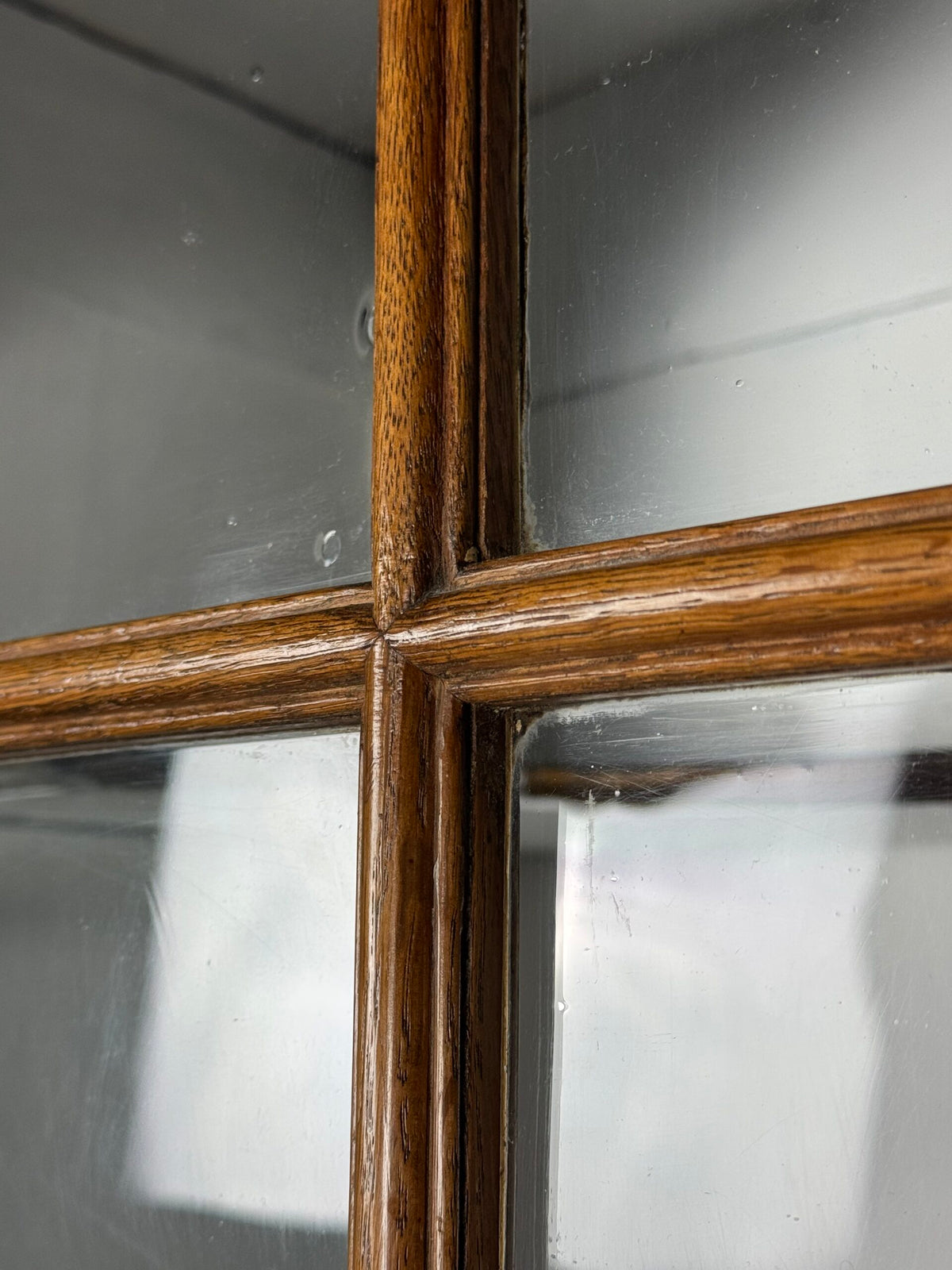Very Large Belgian Oak Bookcase or Buffet Cabinet, c. 1800, photo 12