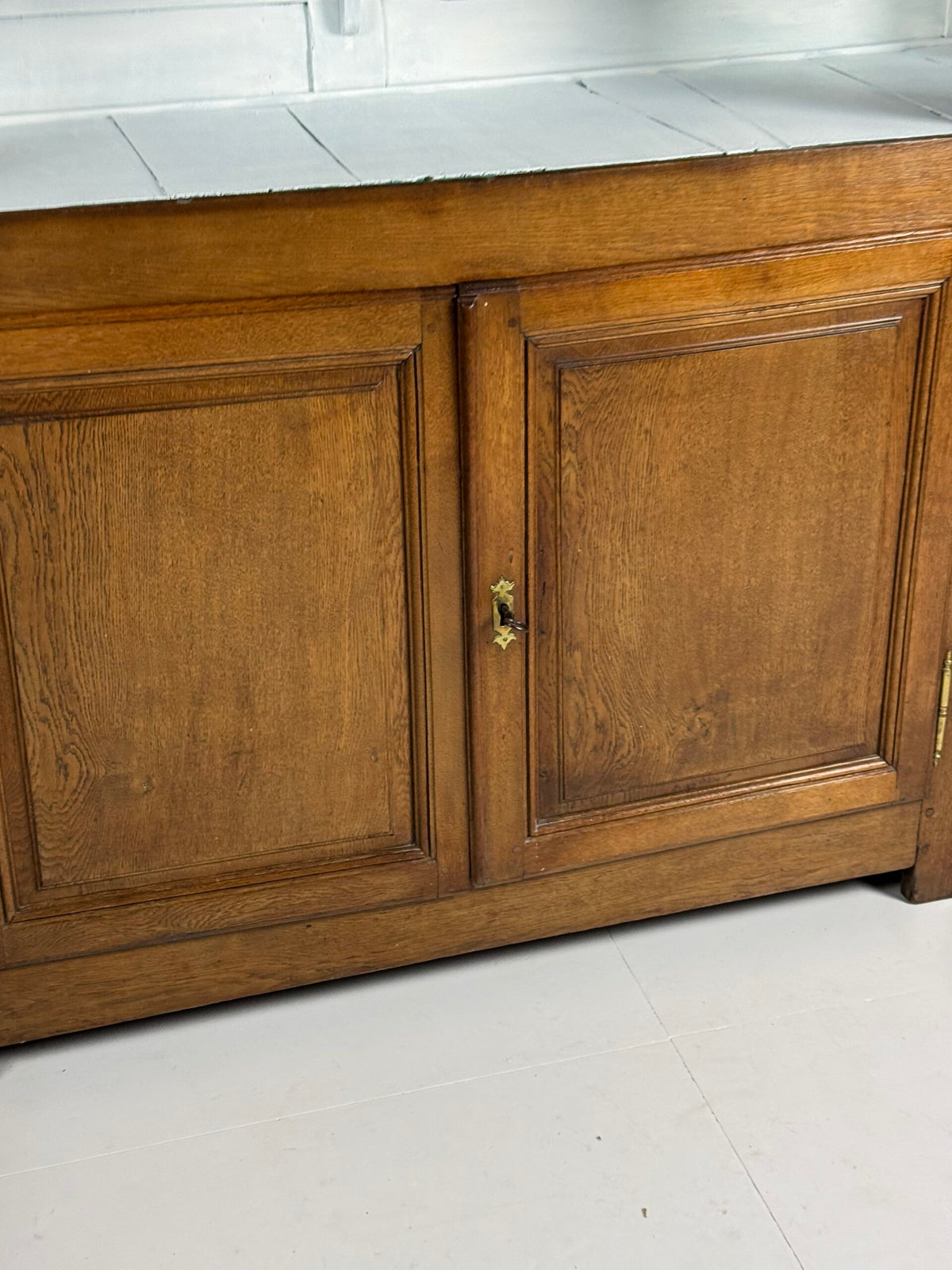 Very Large Belgian Oak Bookcase or Buffet Cabinet, c. 1800, photo 4