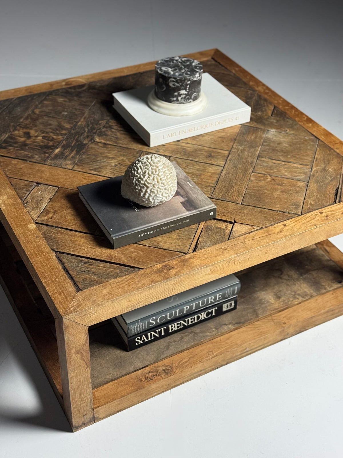 Square Versailles Panel Coffee Table, Late 20th Century, photo 16