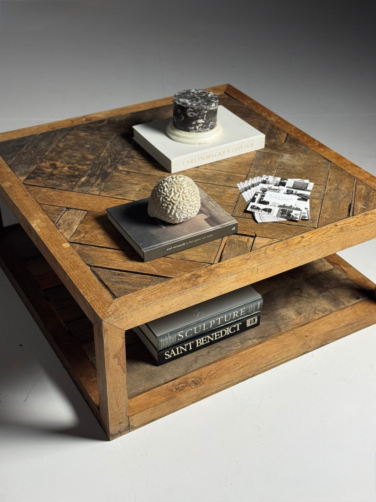 Square Versailles Panel Coffee Table, Late 20th Century, photo 1