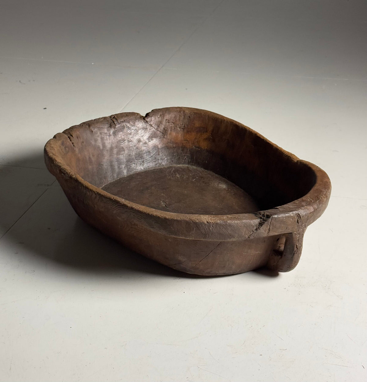 Large Elm Dough Bowl, Early 19th Century, Italy, photo 1