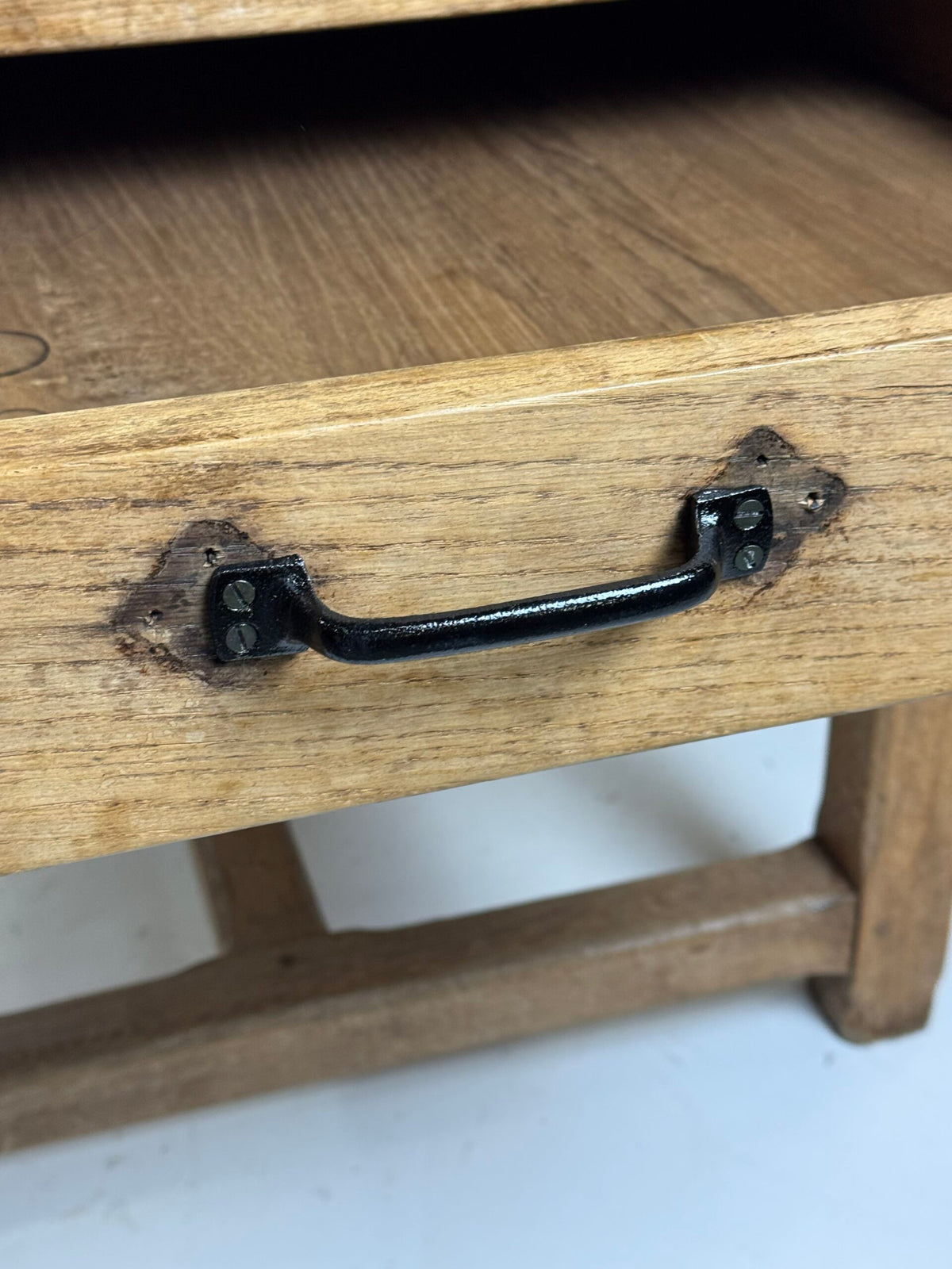 Giant French Oak Refectory Table, 19th Century, photo 12
