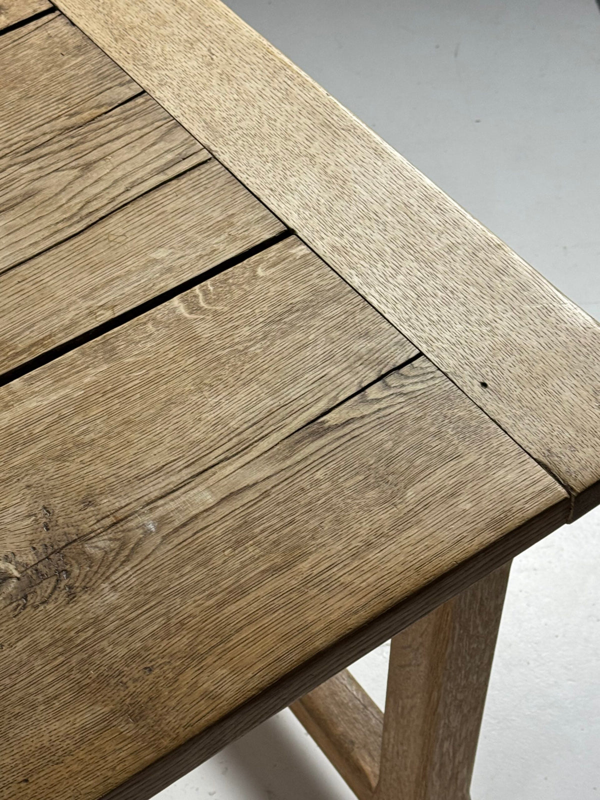 Giant French Oak Refectory Table, 19th Century, photo 5