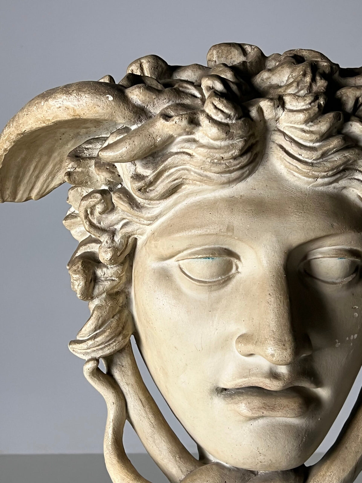 Vintage Plaster Sculpture of Medusa, Late 20th Century, photo 2