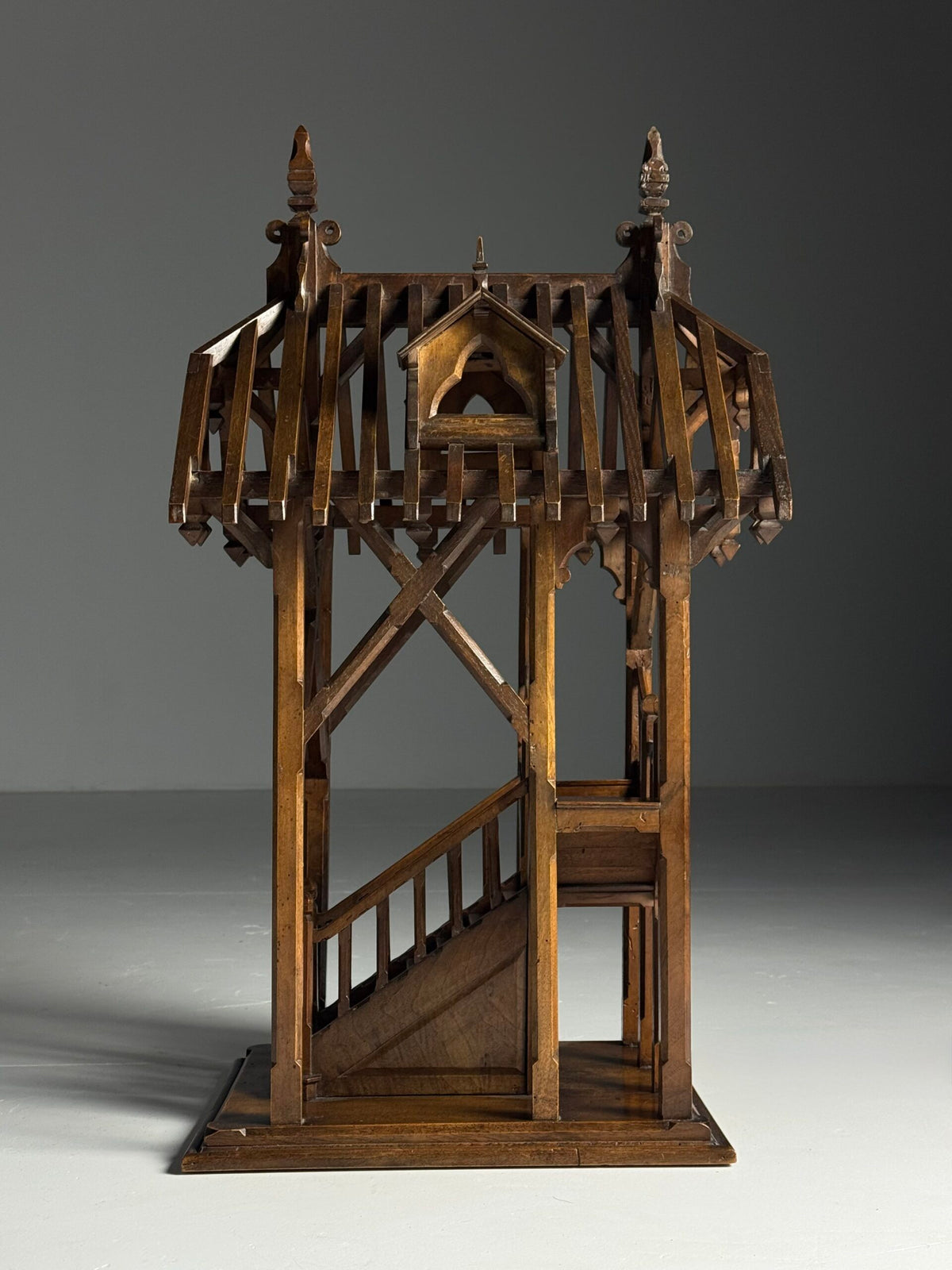 French Chef d'Oeuvre Scale Model, Signed J. Bergeron 1913, photo 20