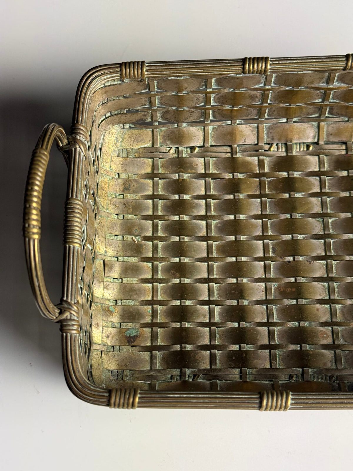 French Metal Basket, Early to Mid 20th Century, photo 7