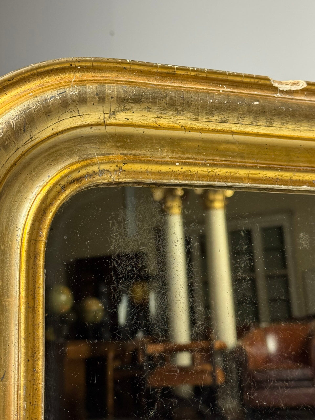 Antique Louis Philippe Mirror, France, photo 11