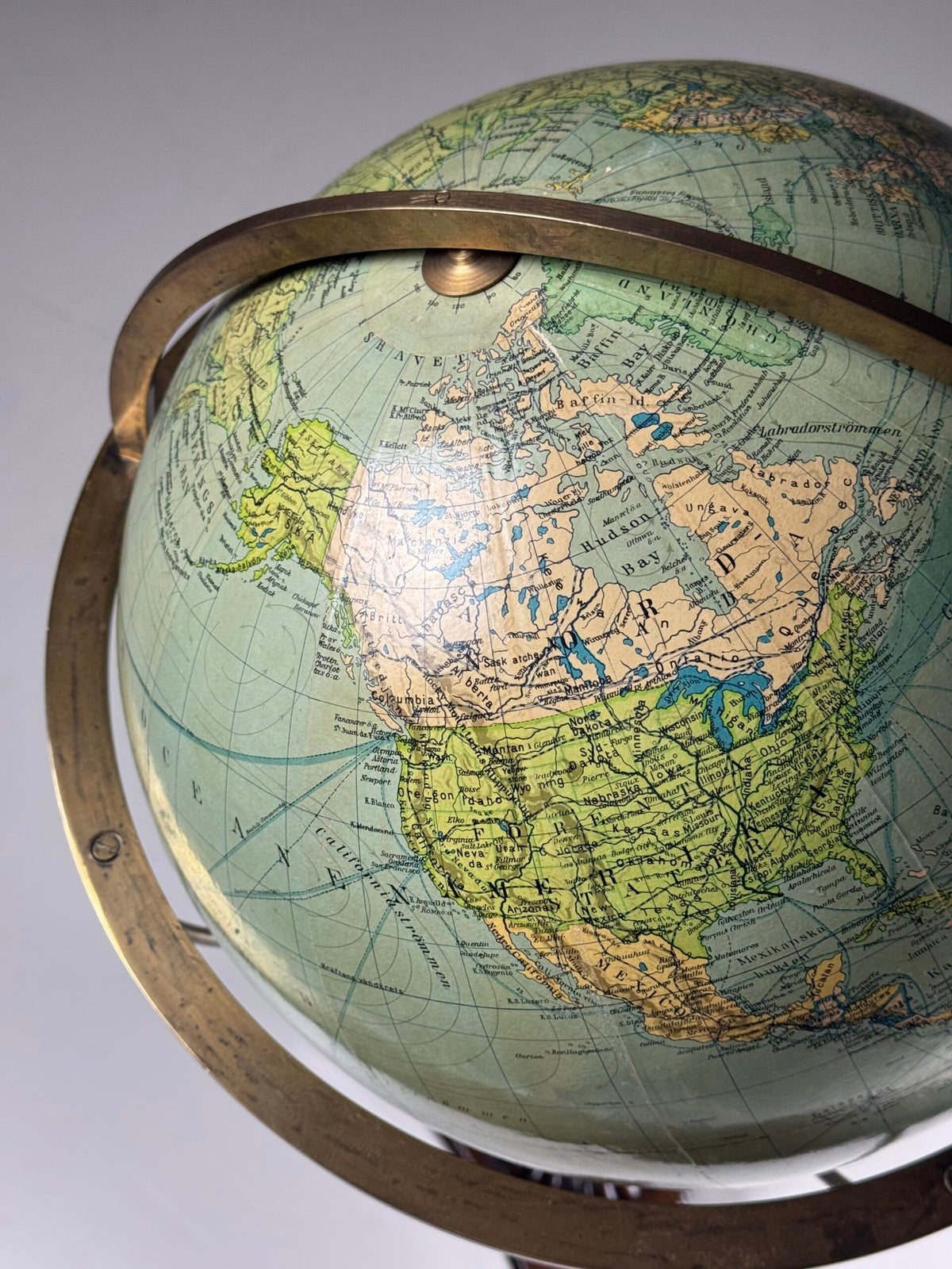 William IV Rosewood Terrestrial Globe on Stand, Early 19th Century, photo 7