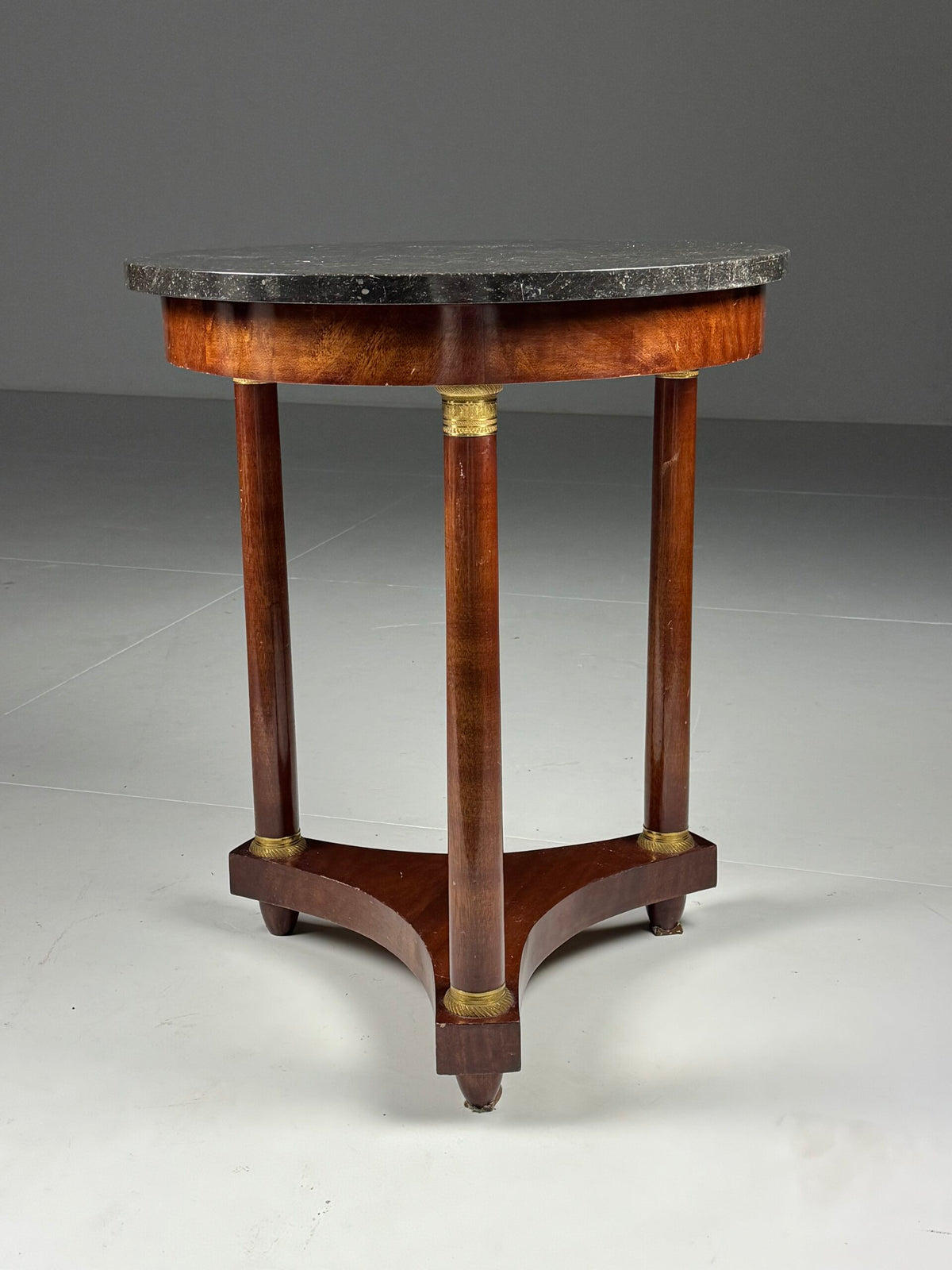 Empire Style Gueridon with Hard Stone Top, France c. 1900, photo 2
