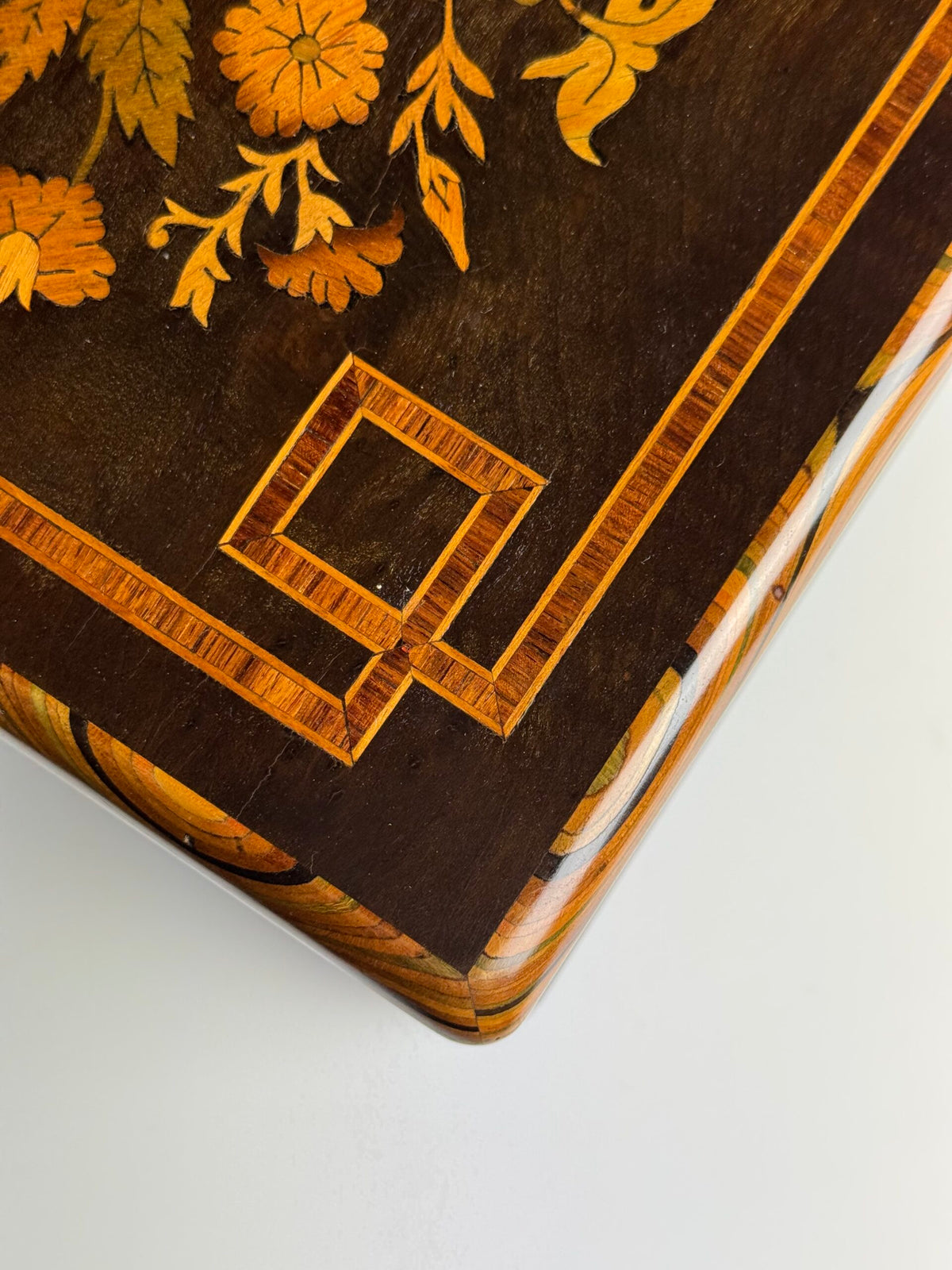 Dutch Marquetry Jewellery Box, Late 19th Century, photo 7
