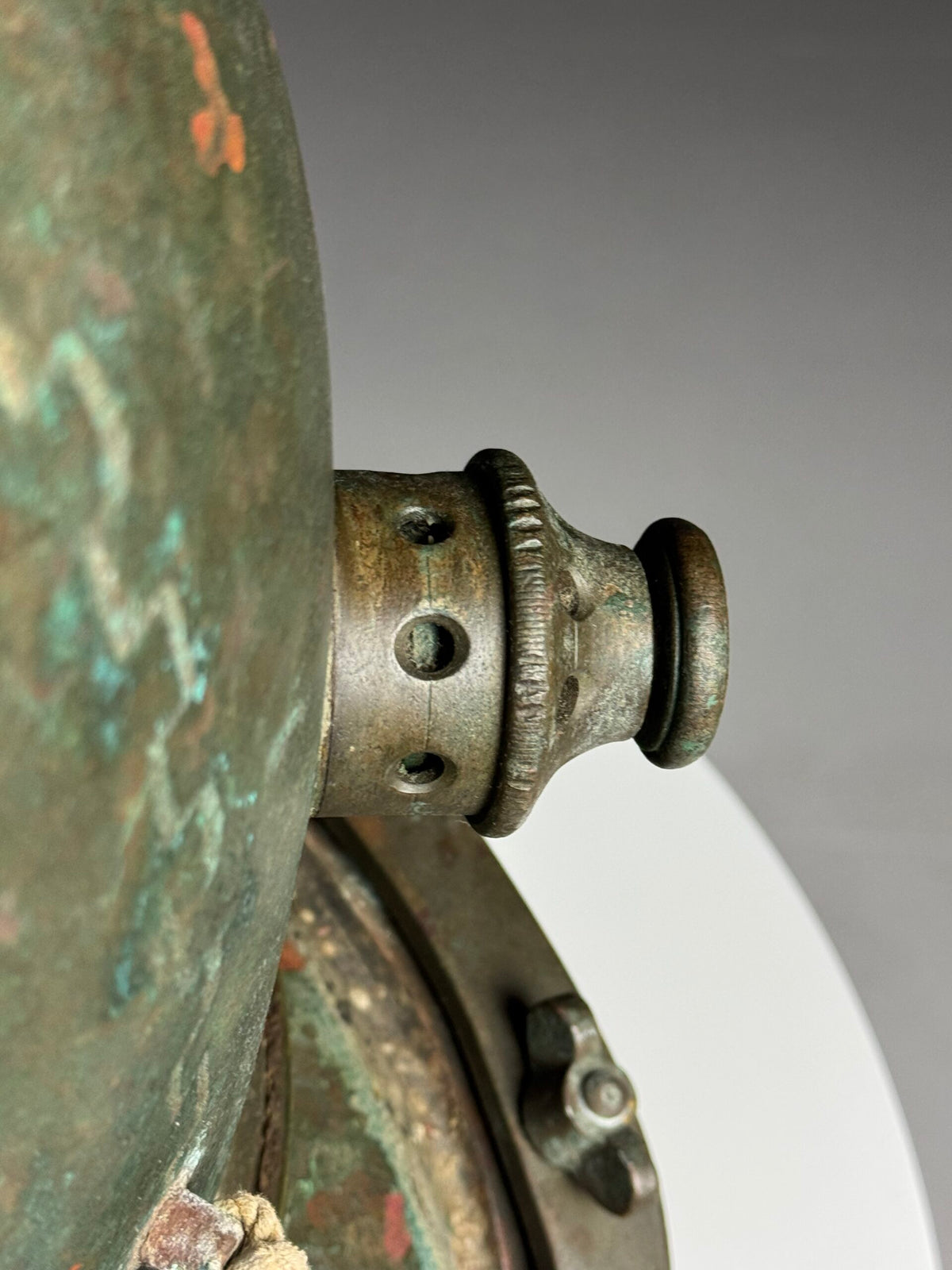 Antique Korean or Japanese Copper Diving Helmet, 1920 to 1960, photo 15