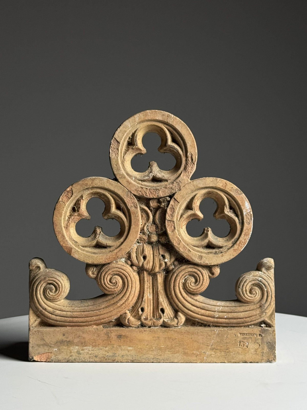 Pair of Neo-Gothic Terracotta Ornaments, photo 20