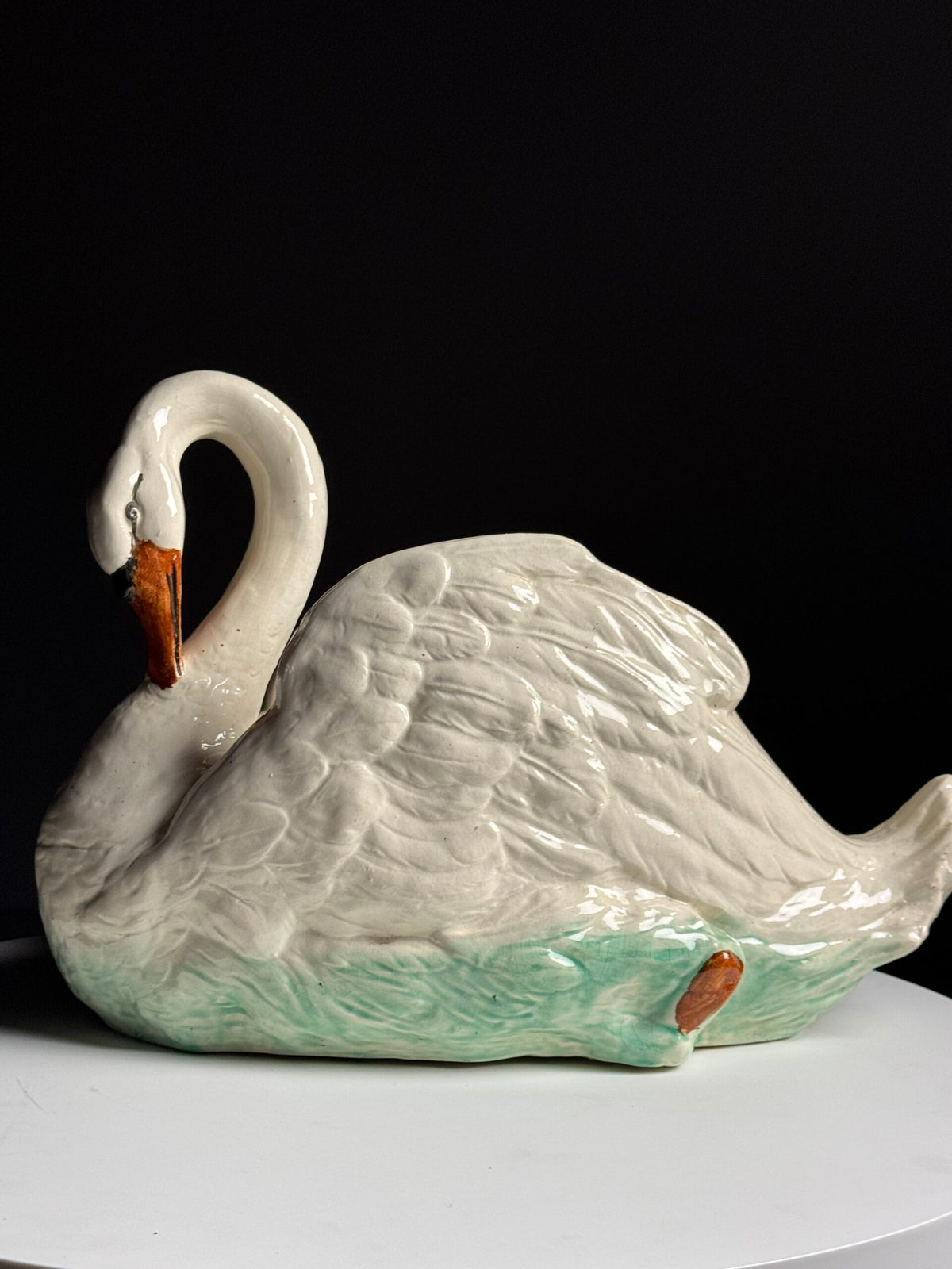 Vintage Swan Wine Cooler or Champagne Bowl, France, photo 1