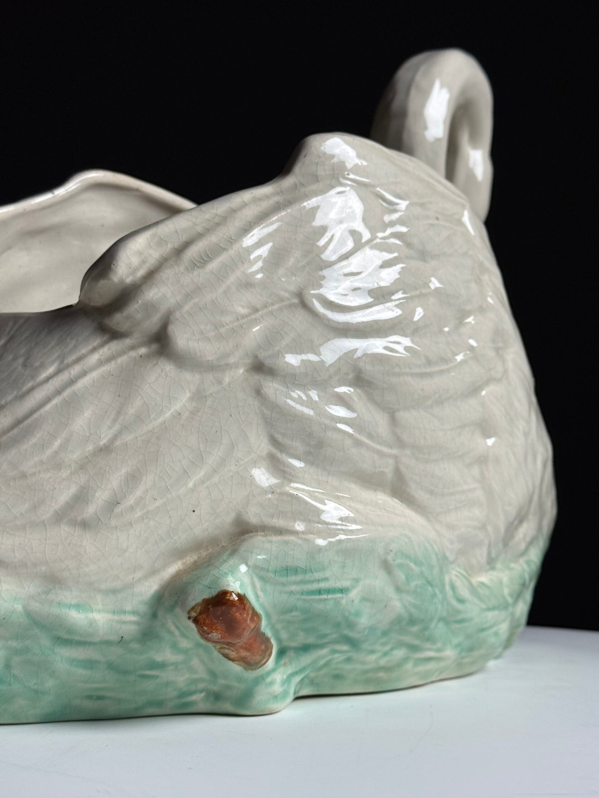Vintage Swan Wine Cooler or Champagne Bowl, France, photo 2