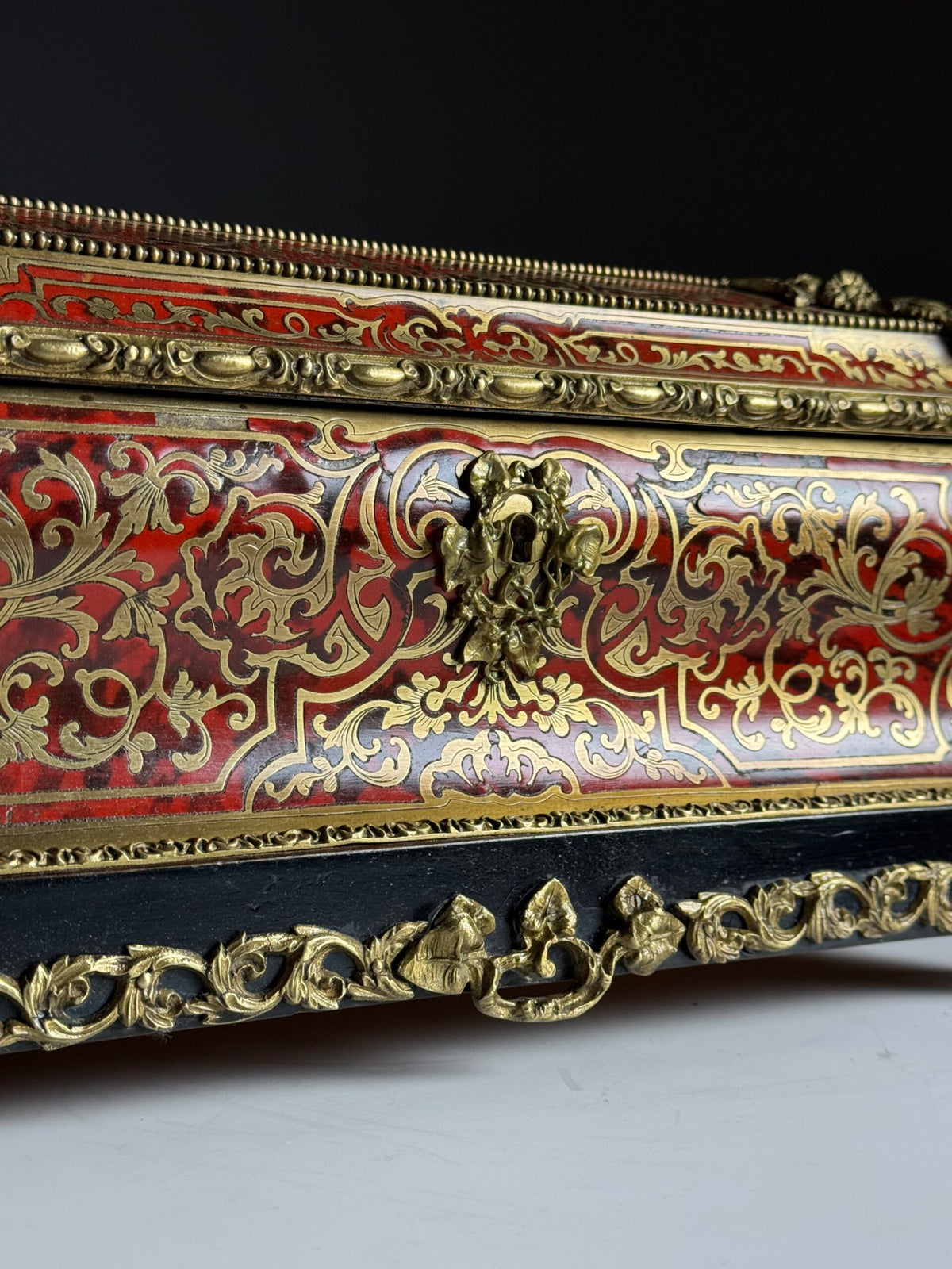 Napoleon III Boulle Style Box, 19th Century, photo 11