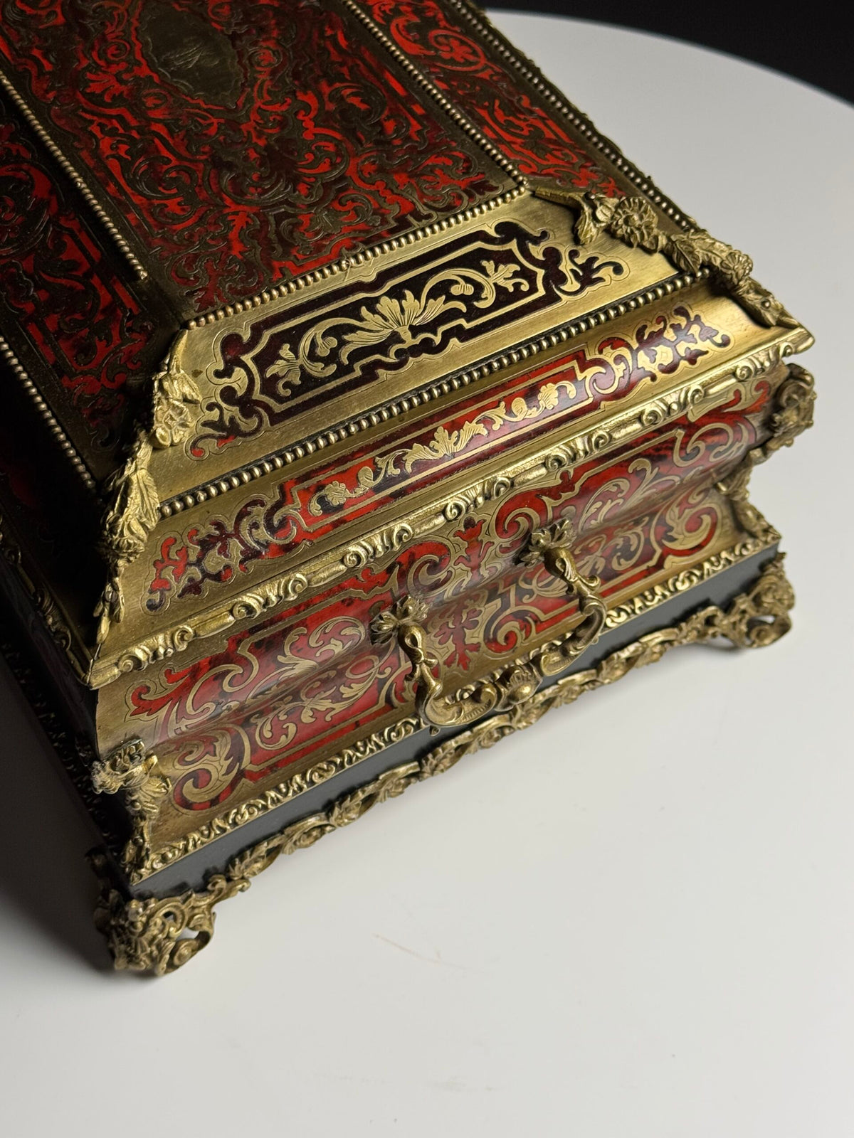 Napoleon III Boulle Style Box, 19th Century, photo 16