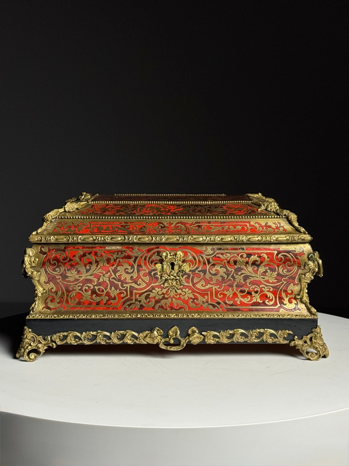 Napoleon III Boulle Style Box, 19th Century, photo 14