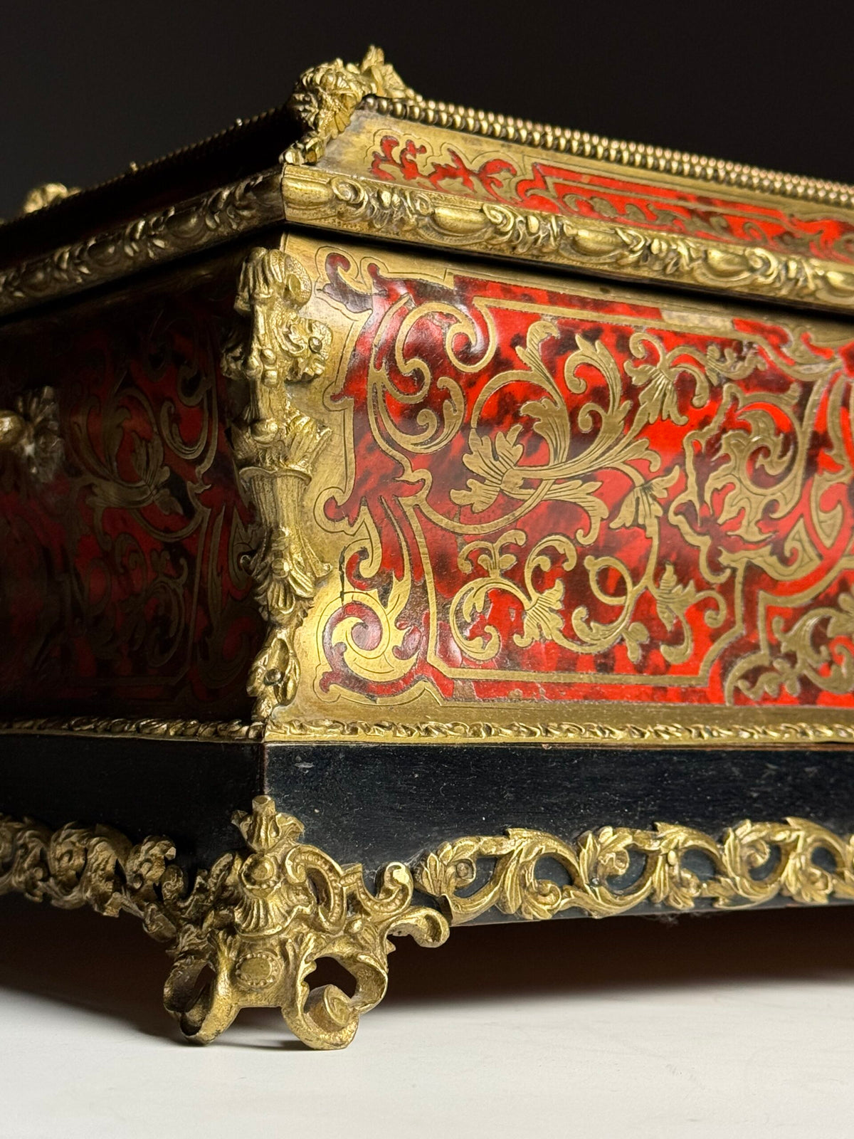 Napoleon III Boulle Style Box, 19th Century, photo 12