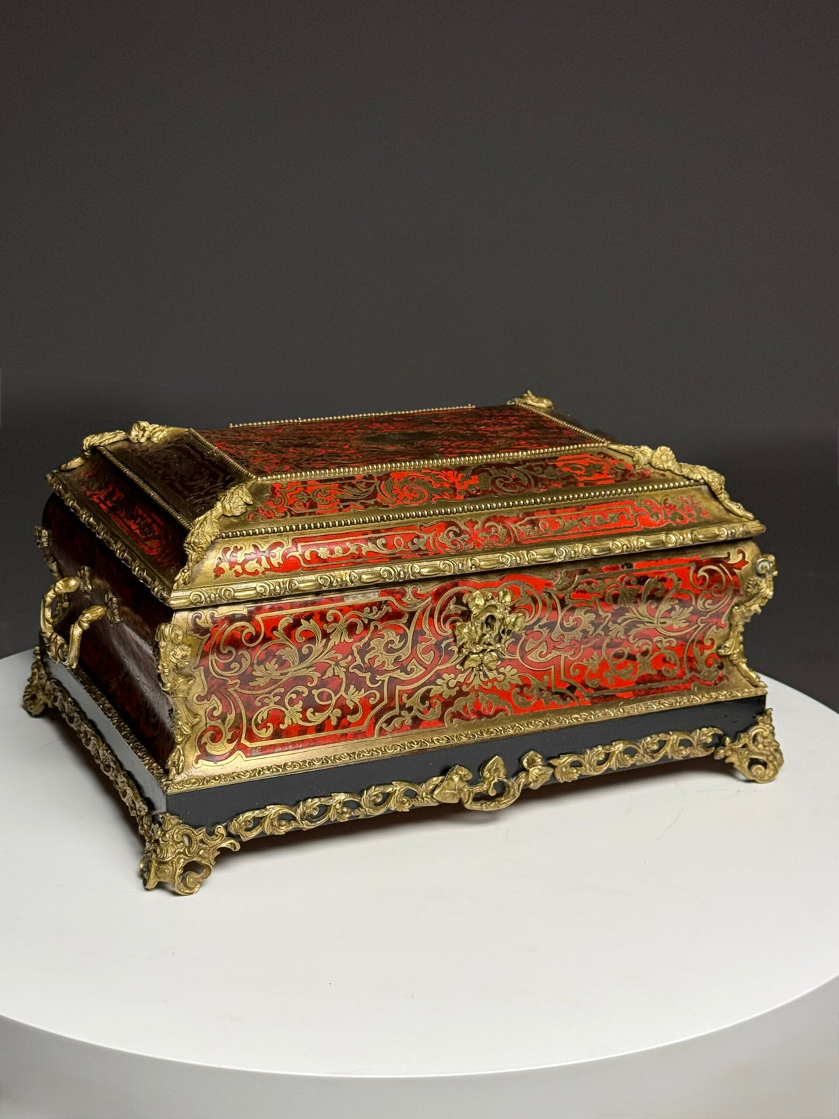 Napoleon III Boulle Style Box, 19th Century, photo 22