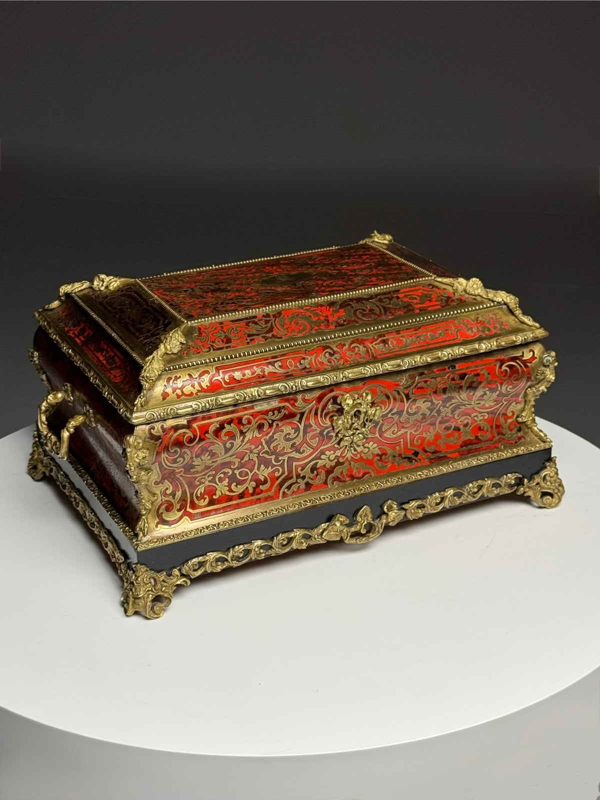 Napoleon III Boulle Style Box, 19th Century, photo 1