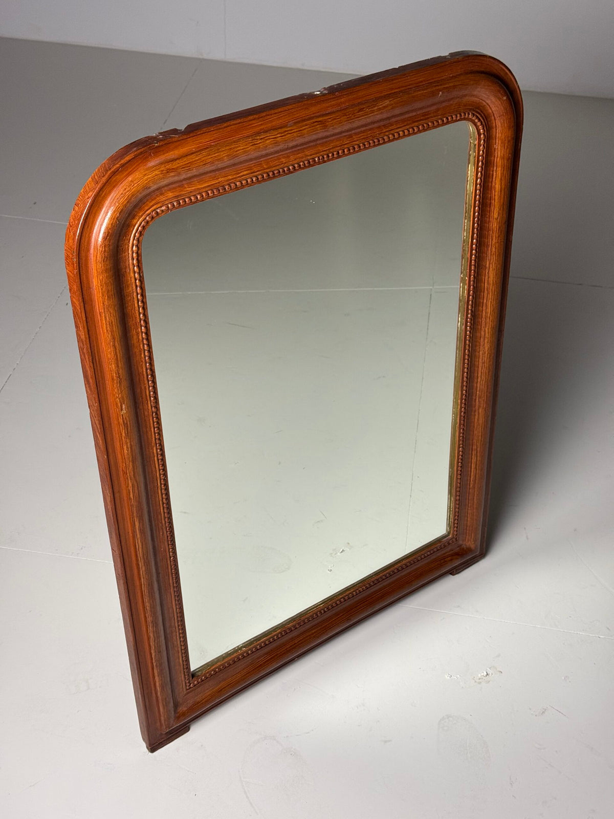 French Faux Bois Mirror, 19th Century, photo 11