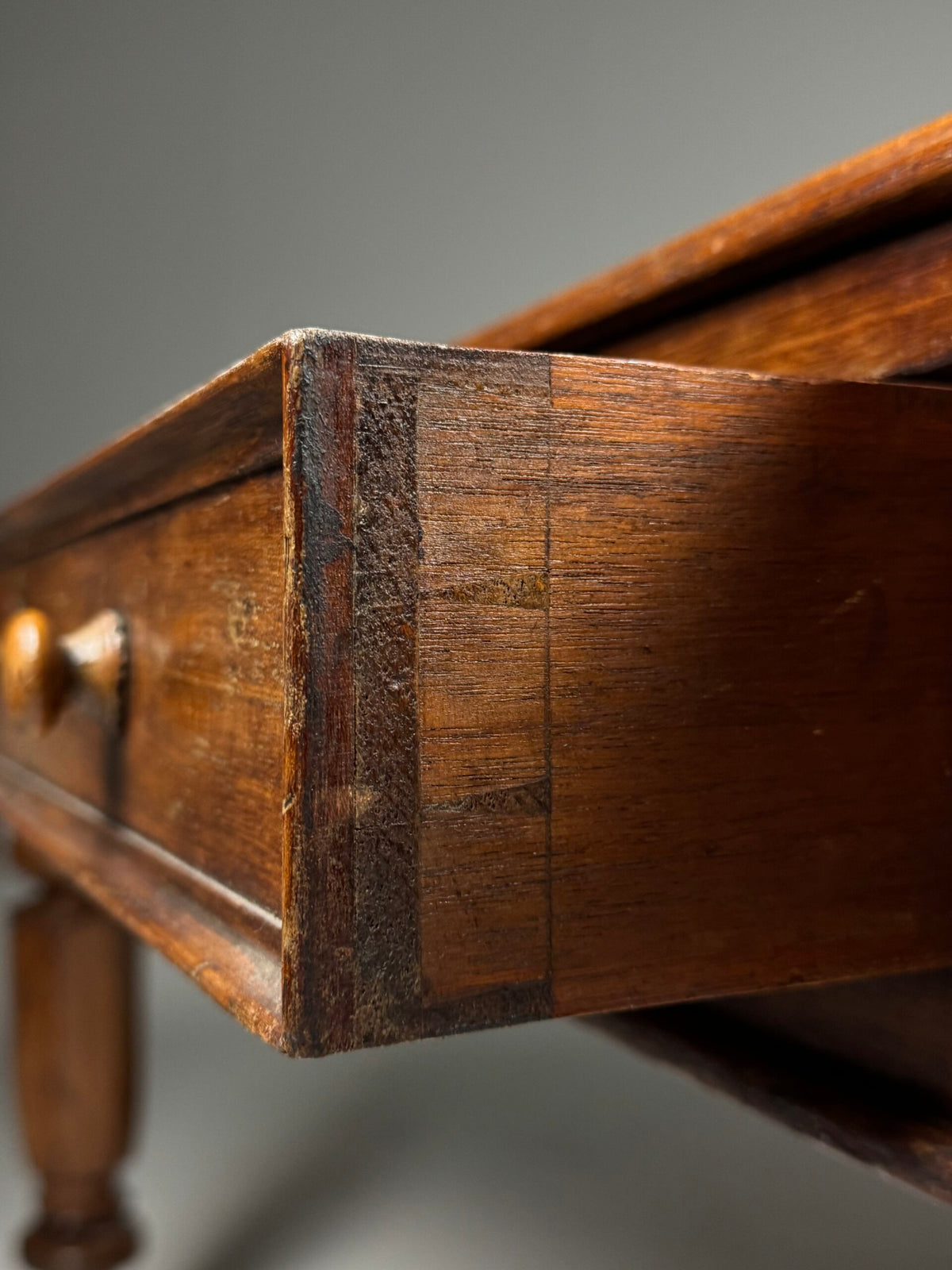 English Mahogany Partners Desk, circa 1880 to 1900, photo 9
