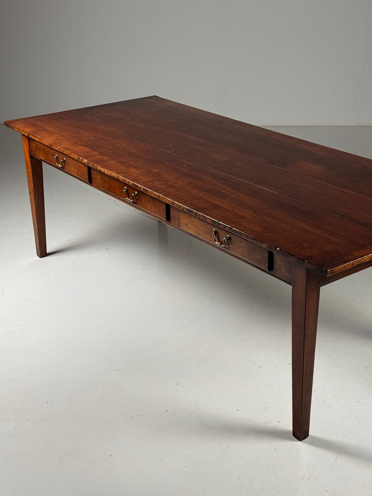 Dutch Mahogany Refectory Table, 240 cm, Mid 20th Century, photo 15