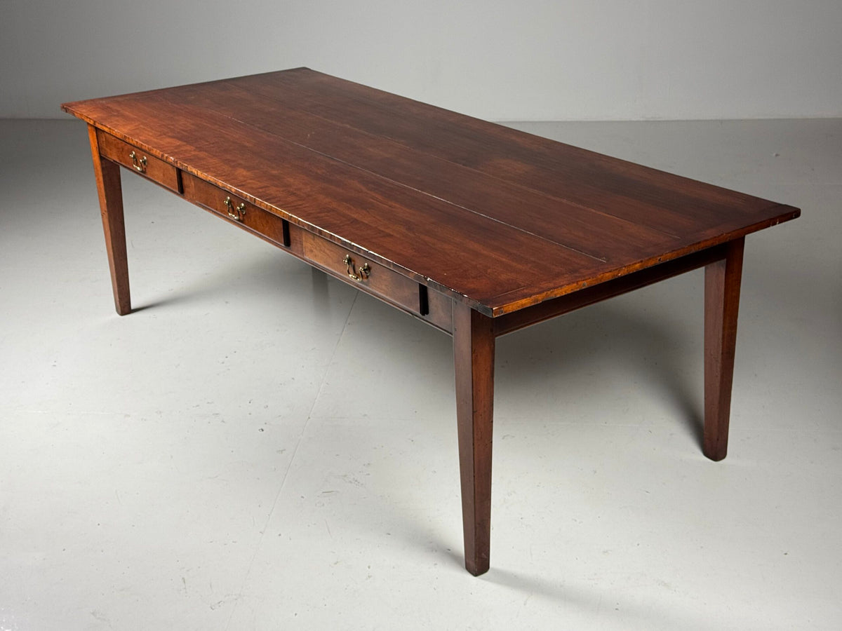 Dutch Mahogany Refectory Table, 240 cm, Mid 20th Century, photo 10