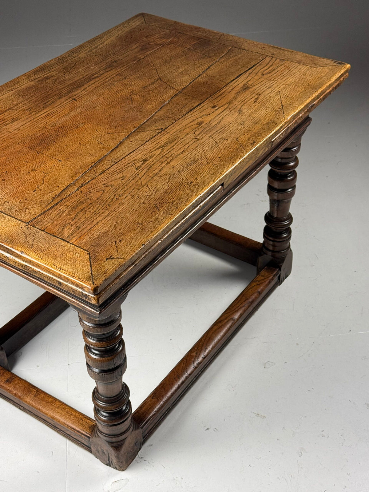 English Oak Extending Table, circa 1700, photo 20