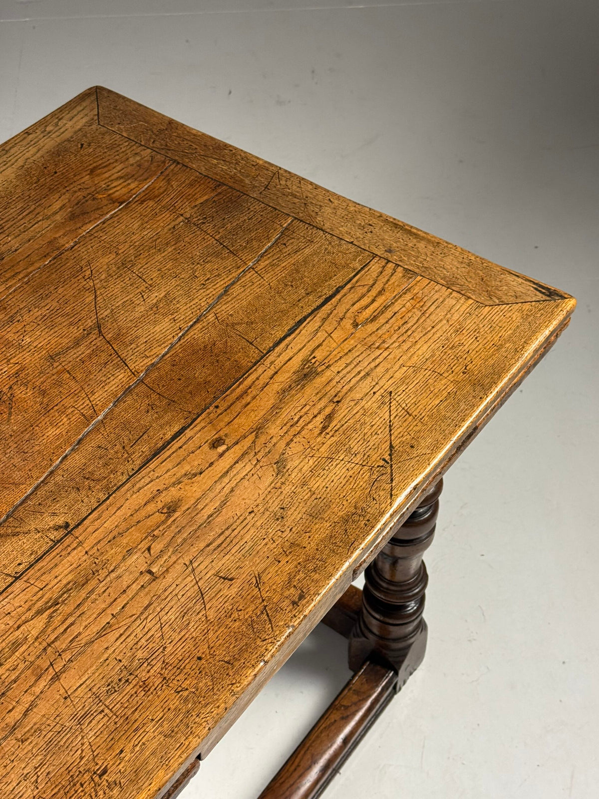 English Oak Extending Table, circa 1700, photo 19