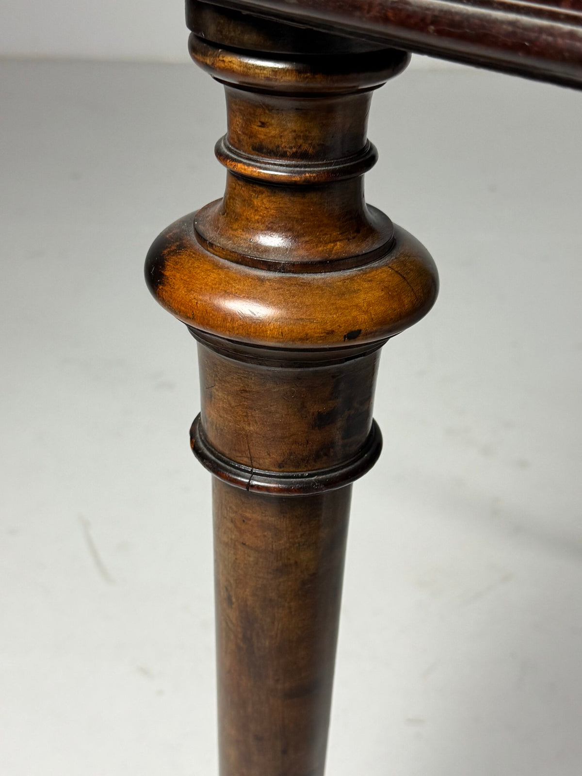 Victorian Mahogany Writing Table with Leather Top, 1850 to 1870, photo 22
