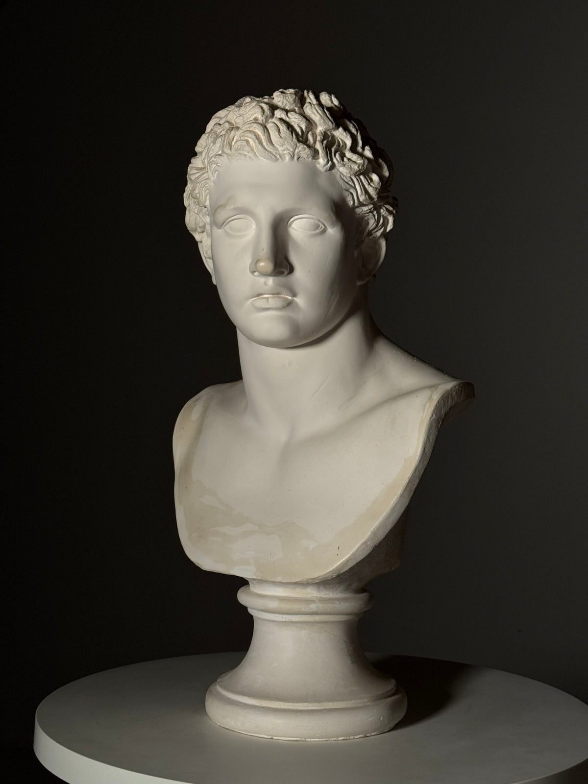 Plaster Bust of Meleager, Late 20th Century, photo 2