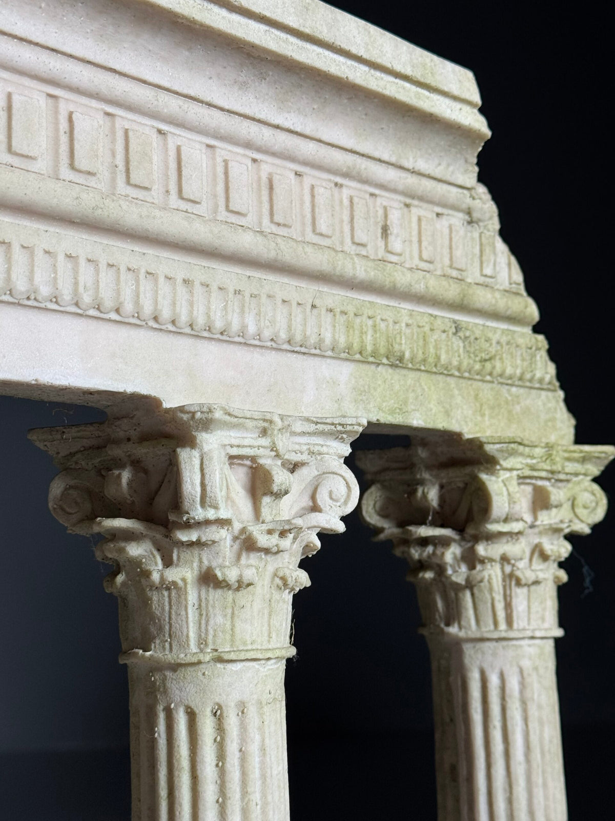 Grand Tour Cast Marble Models of Roman Temple Ruins, Mid 20th Century, photo 4