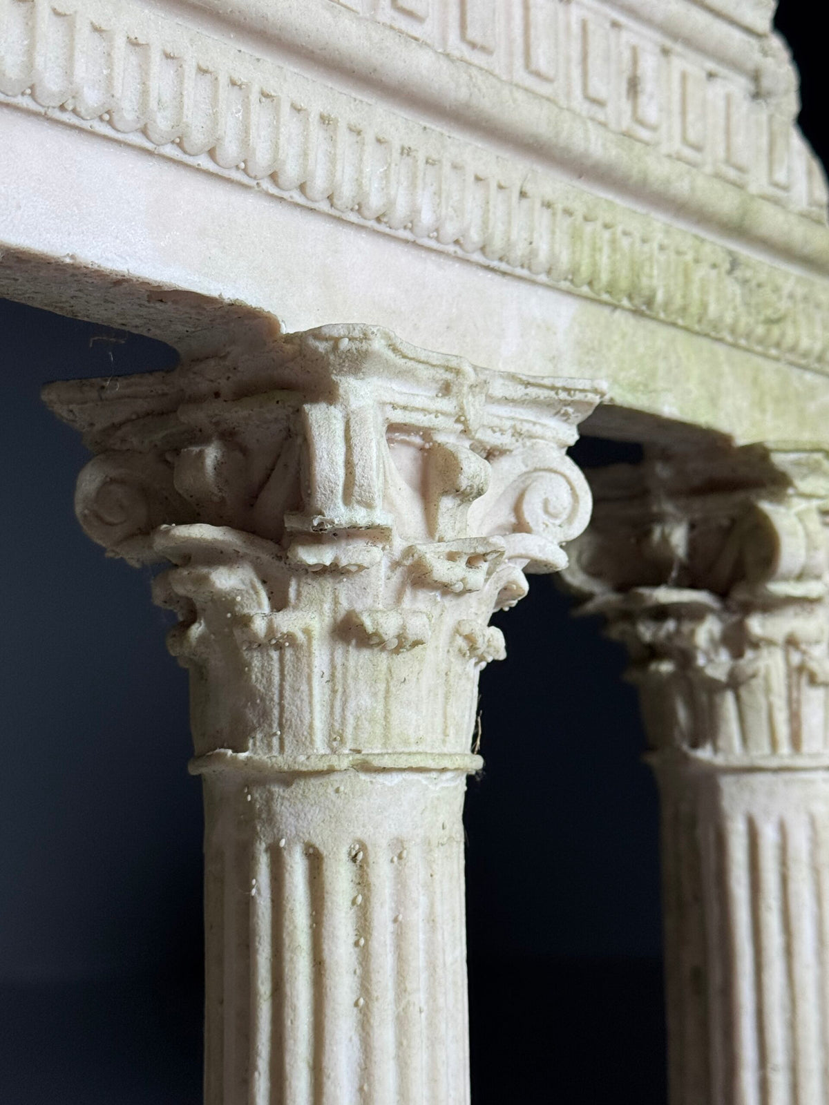 Grand Tour Cast Marble Models of Roman Temple Ruins, Mid 20th Century, photo 5